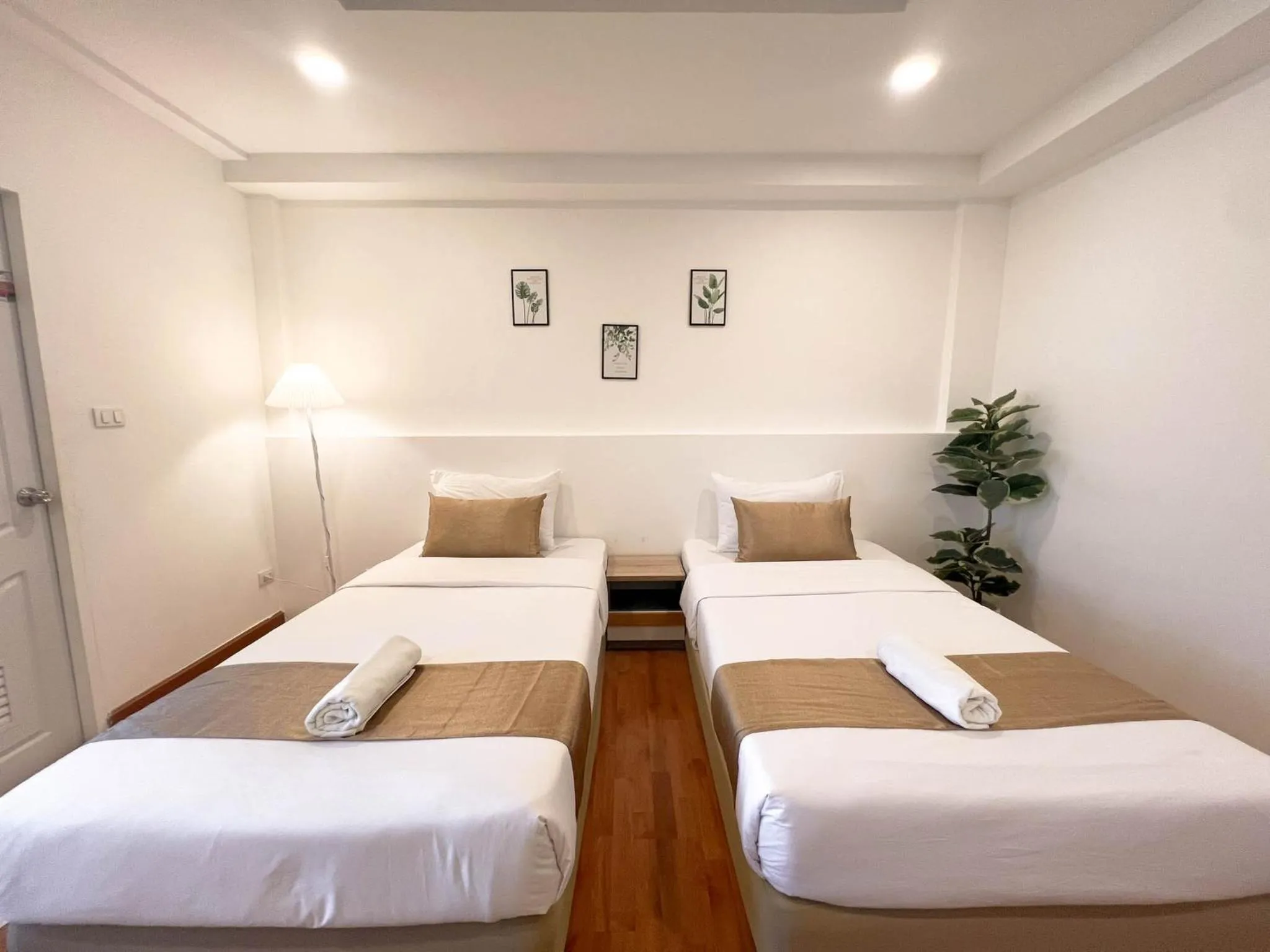 Bed in Inspire House Hotel