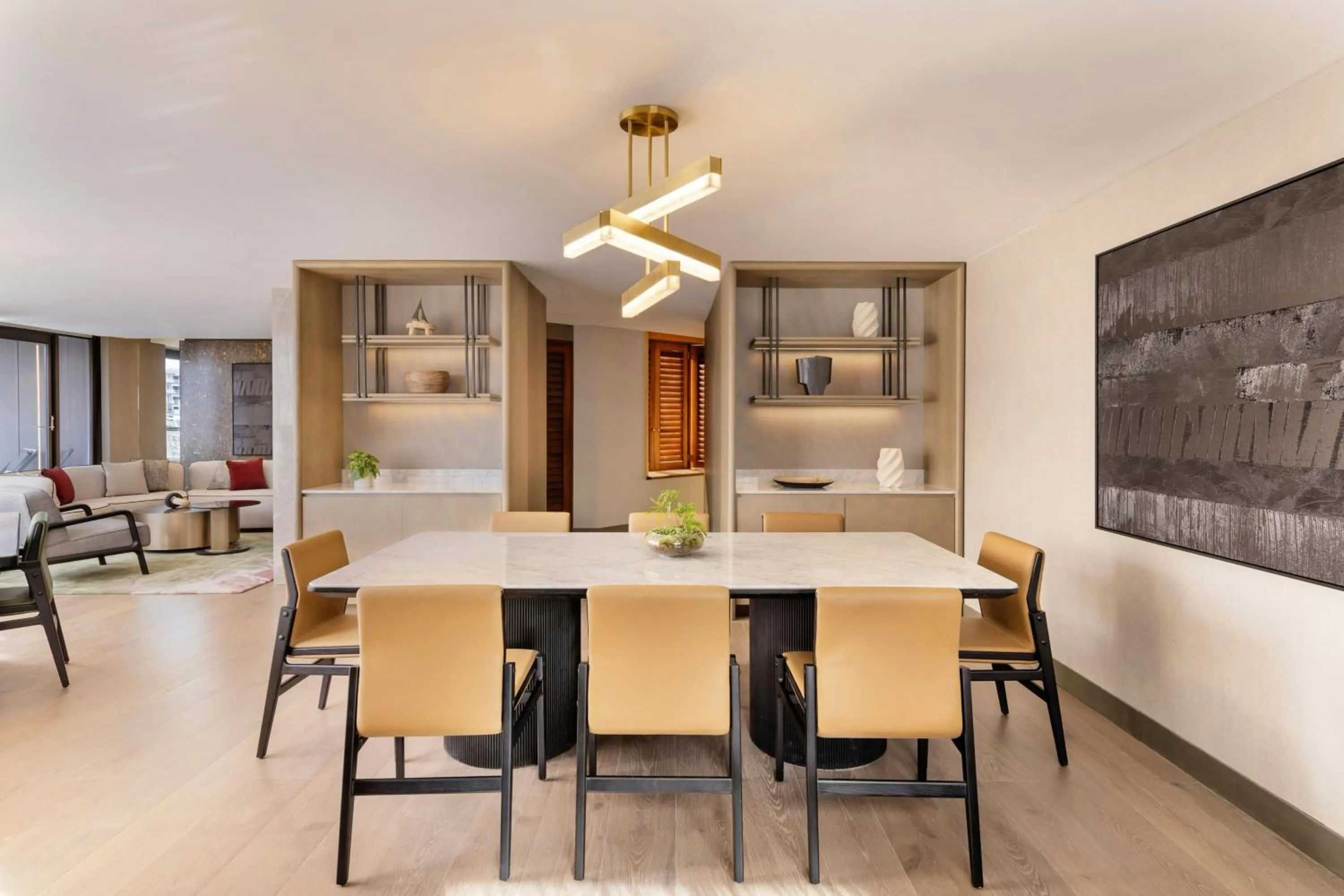 Photo of the whole room in JW Marriott Auckland