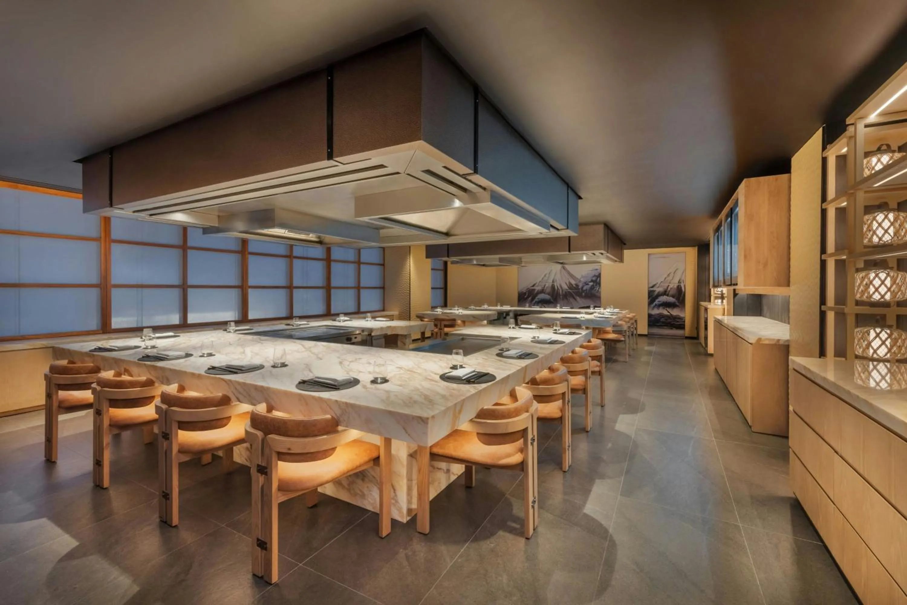 Restaurant/places to eat in JW Marriott Auckland