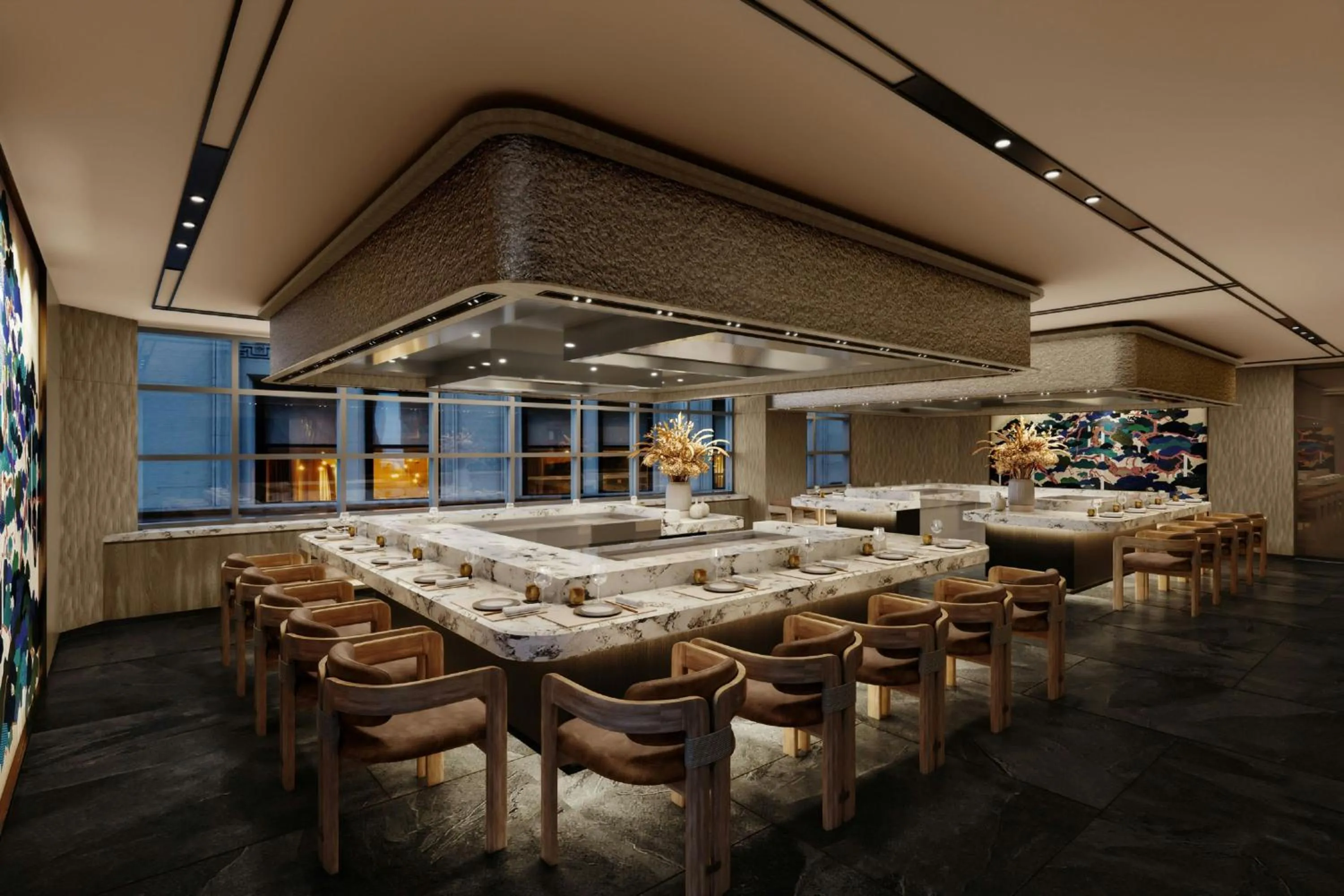 Restaurant/places to eat in JW Marriott Auckland