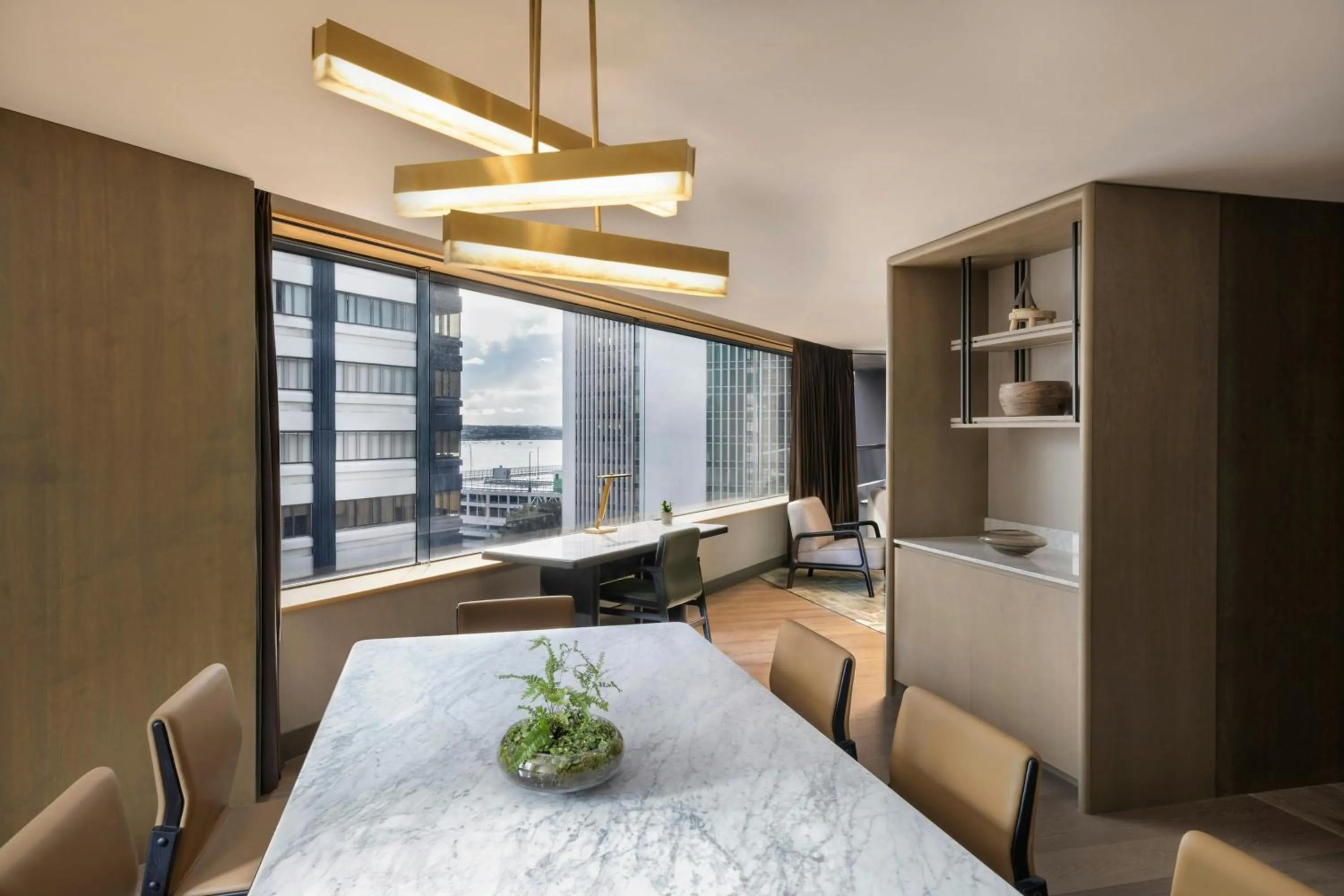 Photo of the whole room, Bed in JW Marriott Auckland