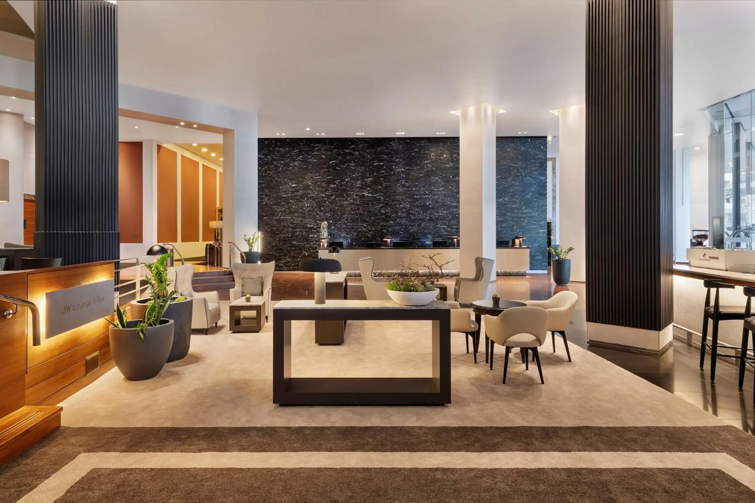 Lobby or reception in JW Marriott Auckland