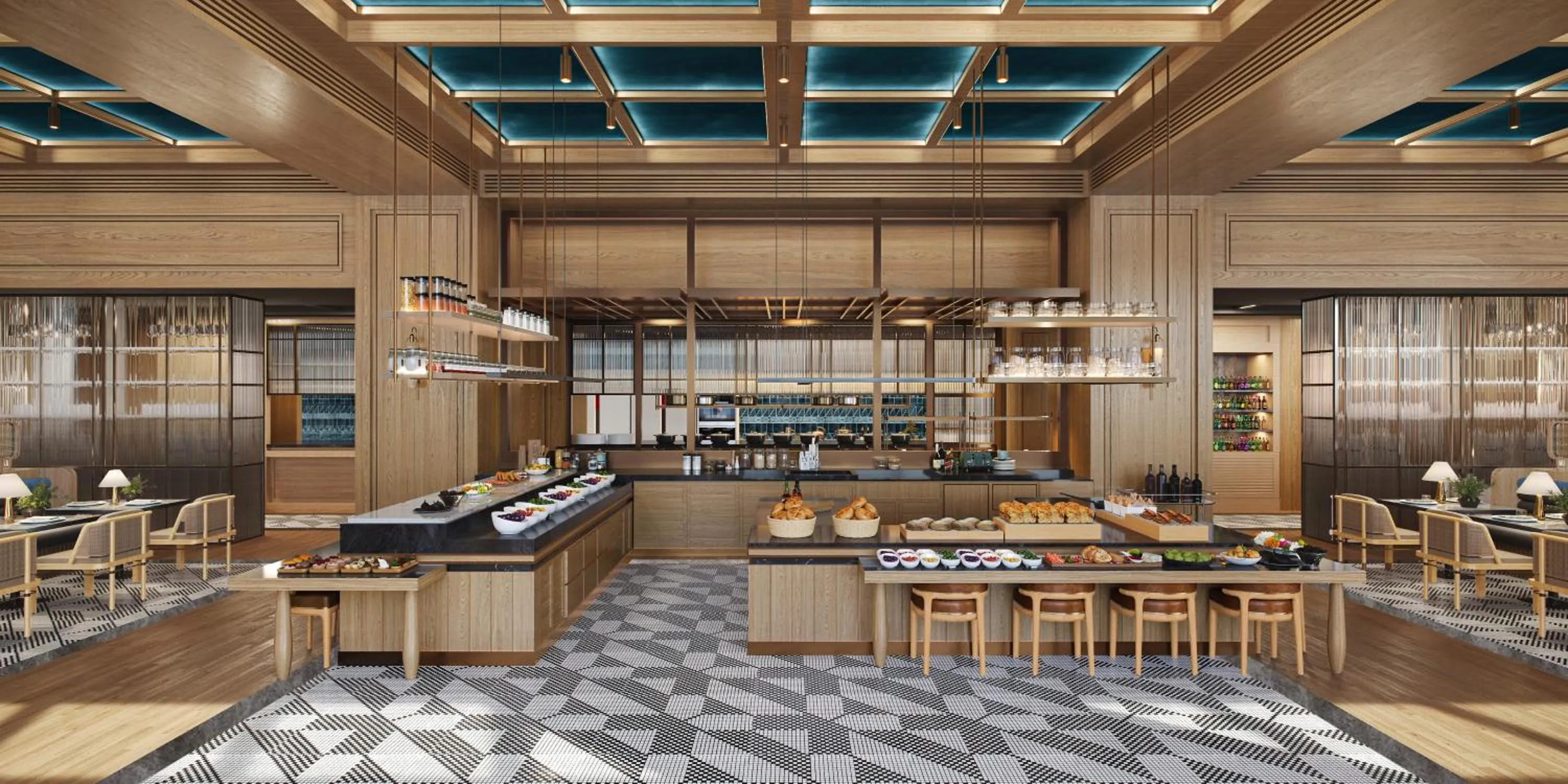 Restaurant/places to eat in JW Marriott Auckland