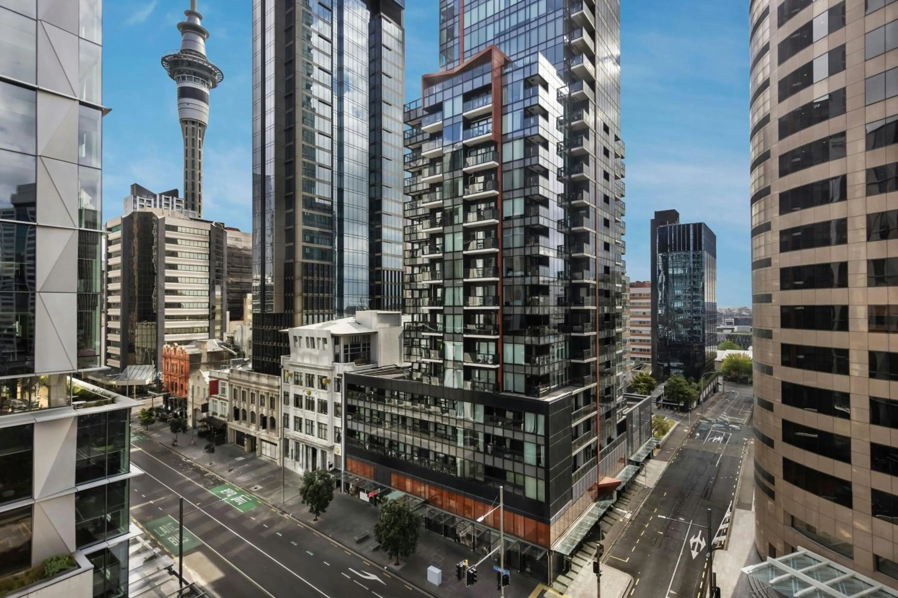 Photo of the whole room in JW Marriott Auckland