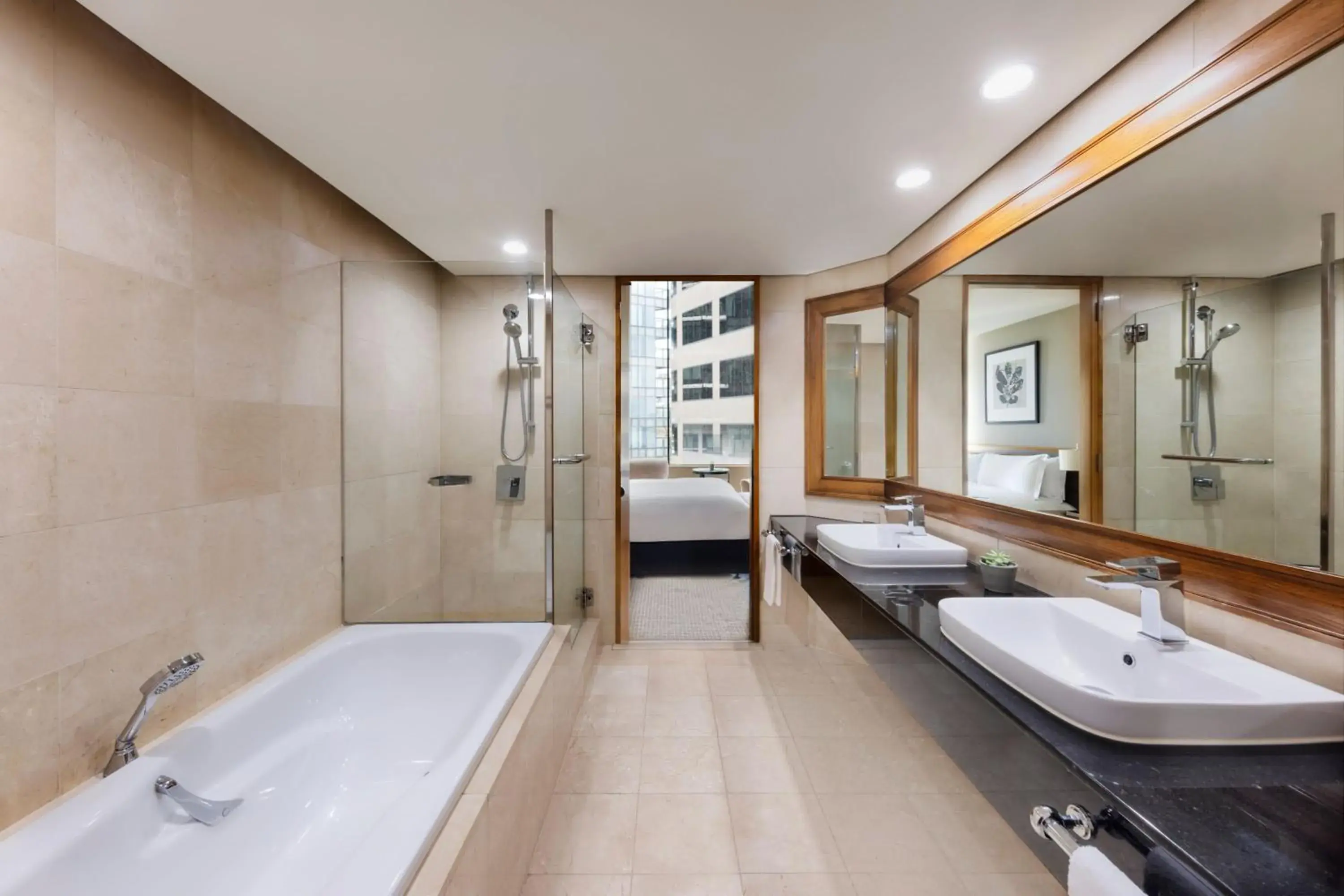 Bathroom in JW Marriott Auckland