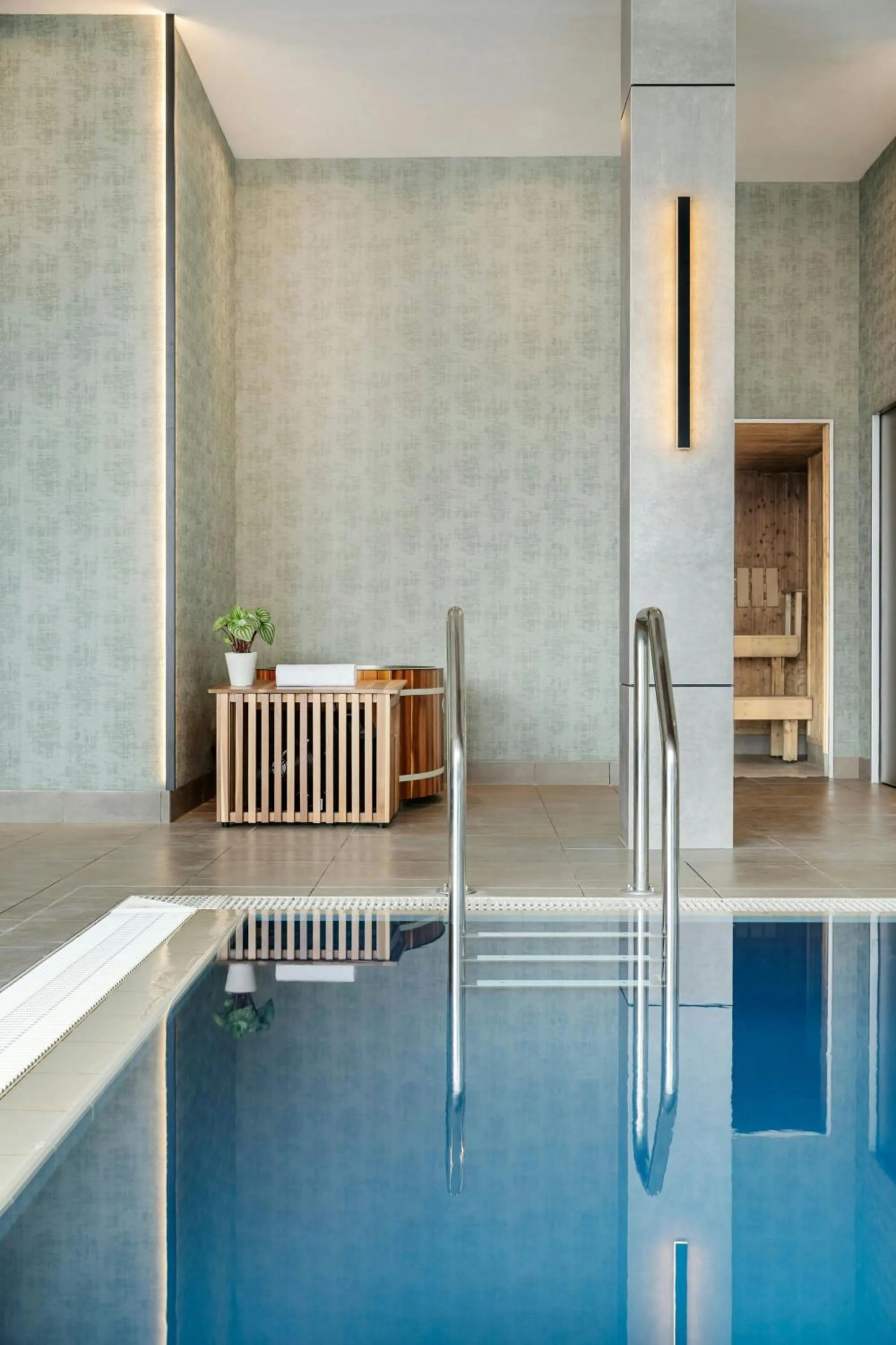 Fitness centre/facilities in JW Marriott Auckland