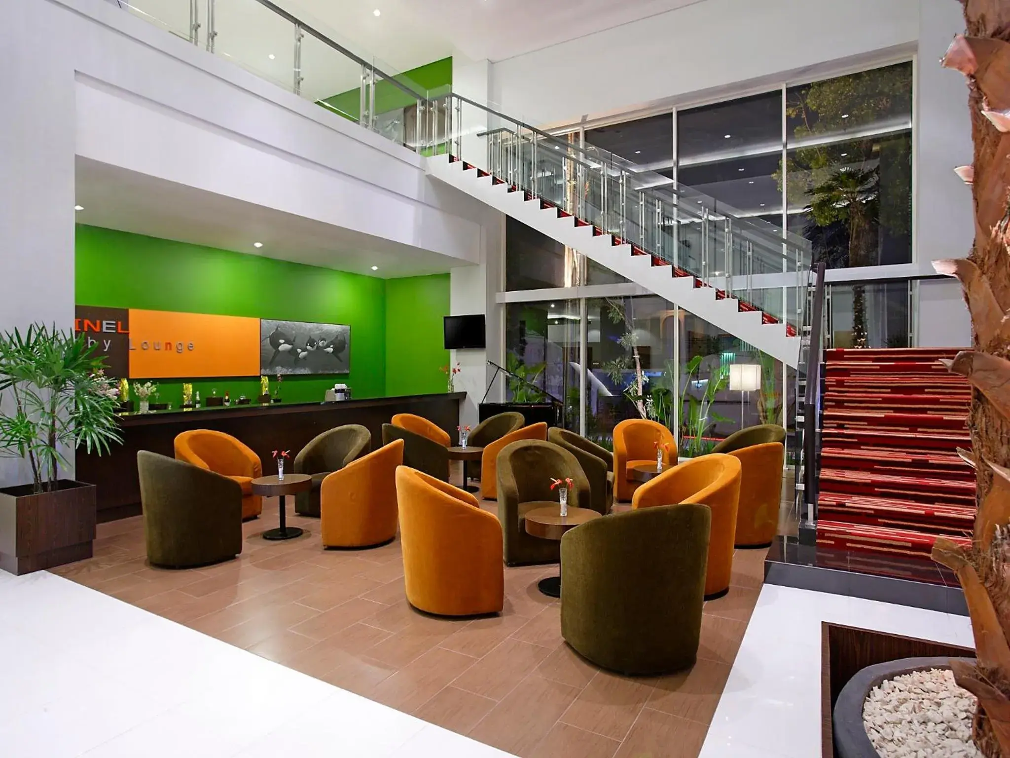 Lobby or reception in Hotel Santika Palu Lobby or reception in Hotel Santika Palu