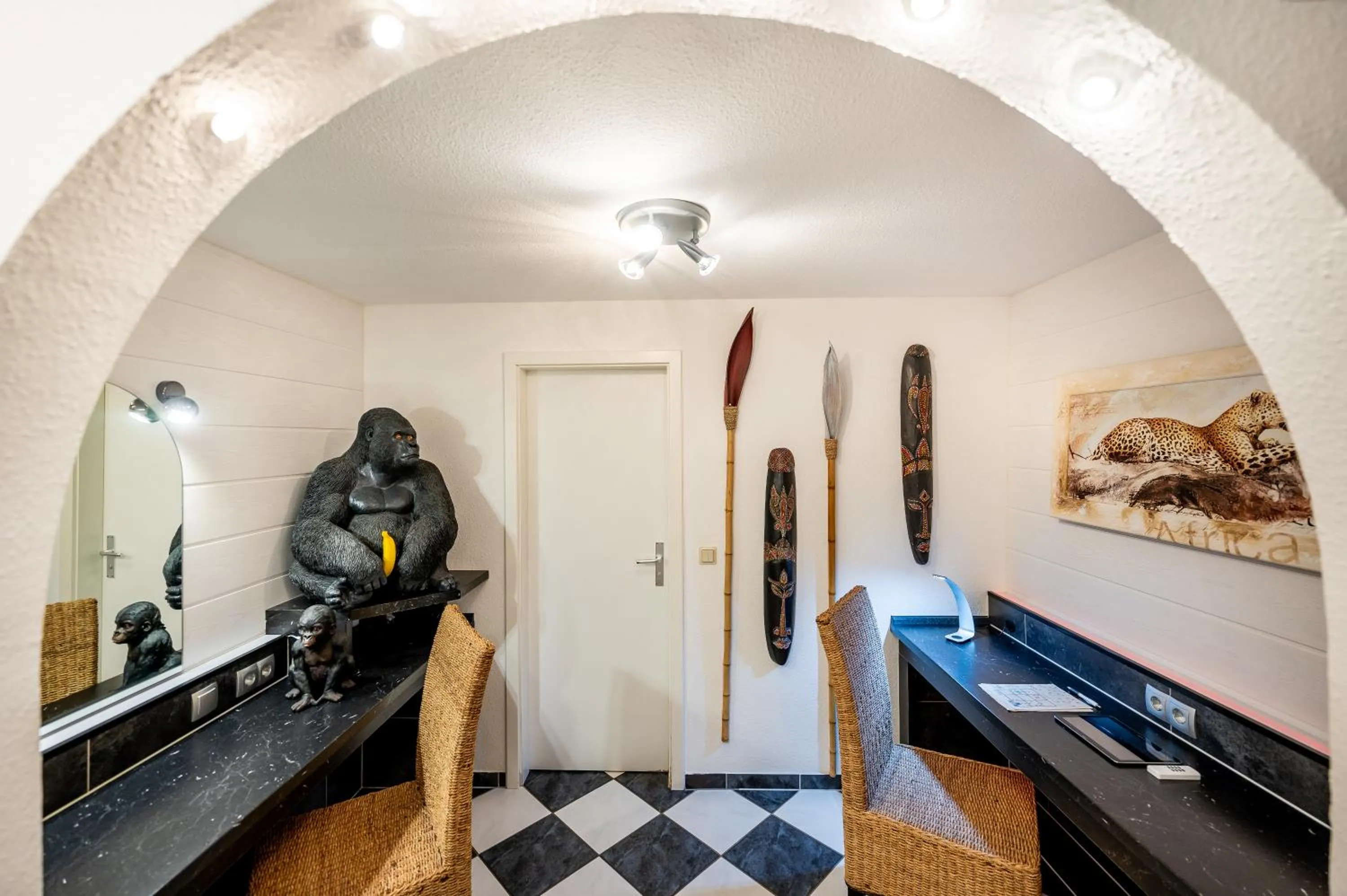 Living room in Oma's Küche & Quartier