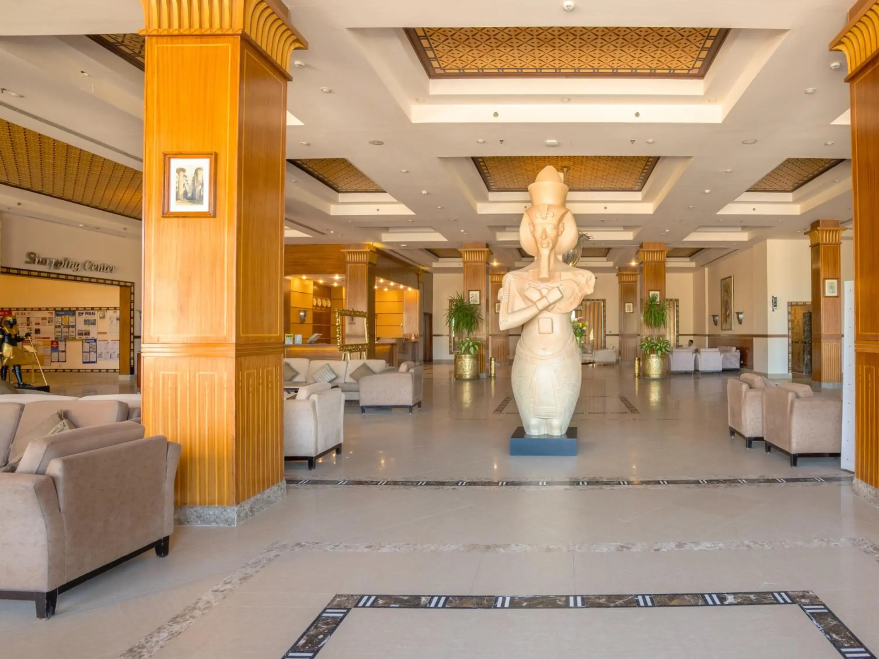 Lobby or reception in Stella Gardens Resort & Spa, Makadi Bay Lobby or reception in Stella Gardens Resort & Spa, Makadi Bay