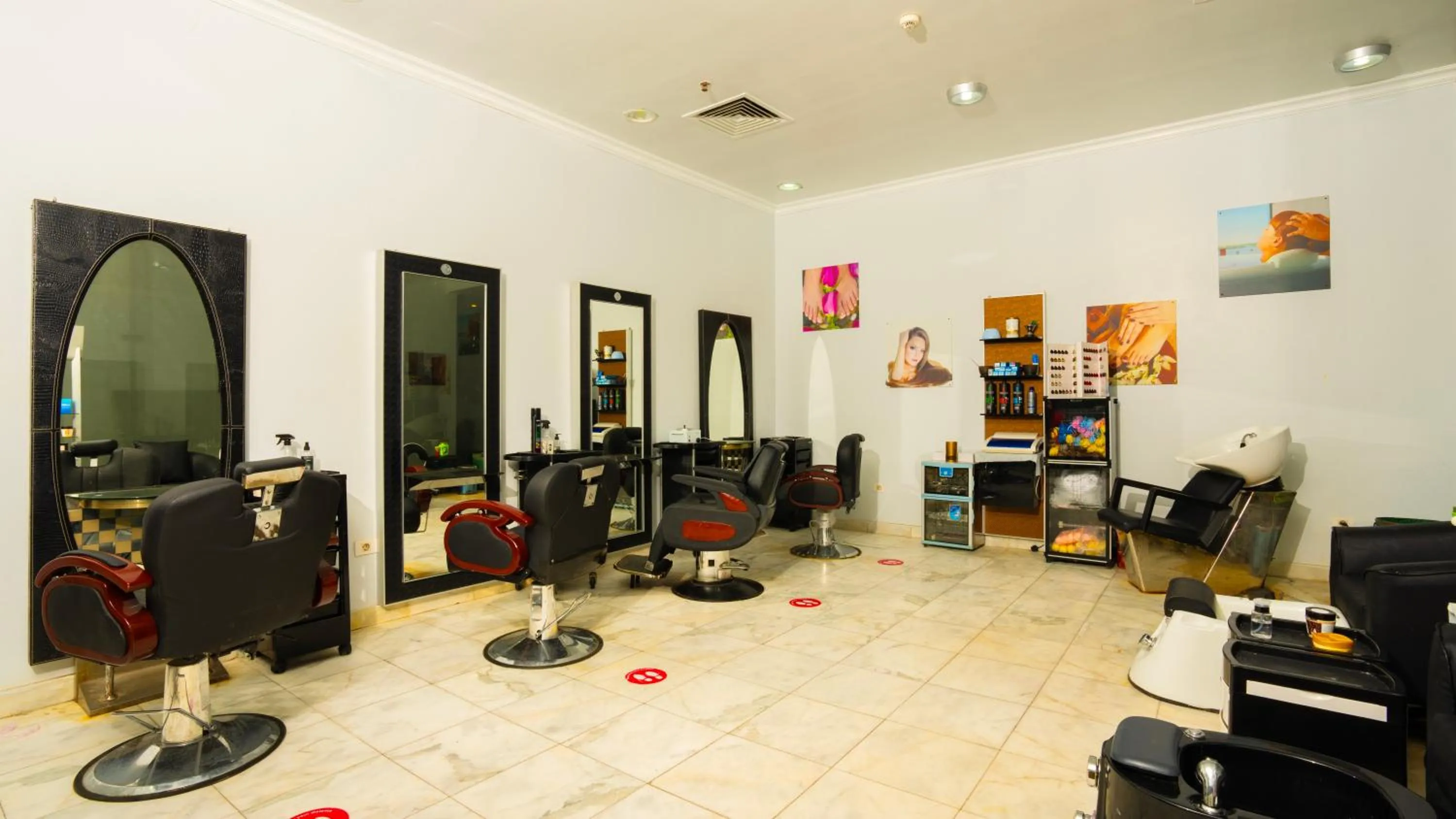 hair dresser in Stella Gardens Resort & Spa, Makadi Bay
