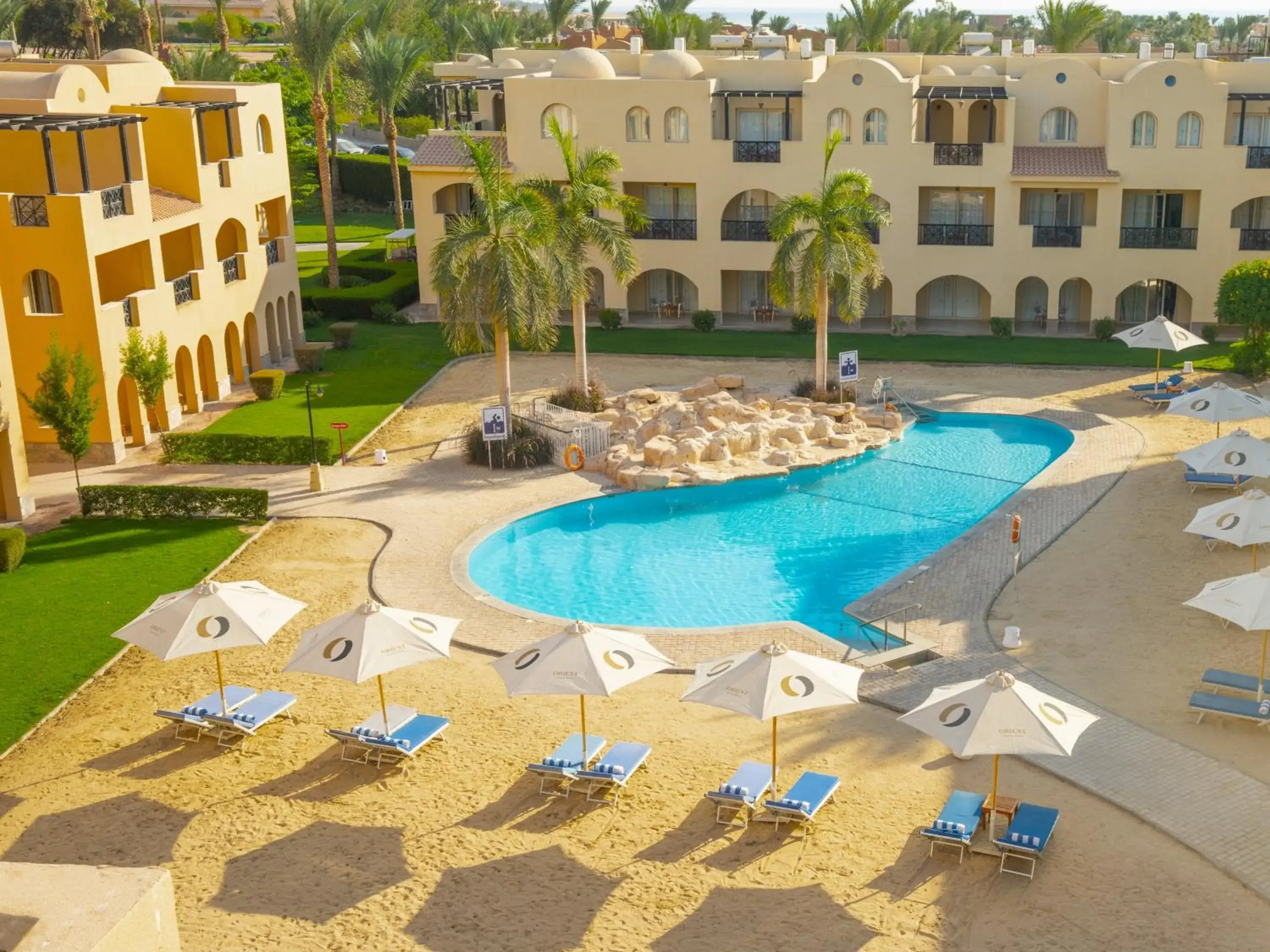 Property building in Stella Gardens Resort & Spa, Makadi Bay Property building in Stella Gardens Resort & Spa, Makadi Bay