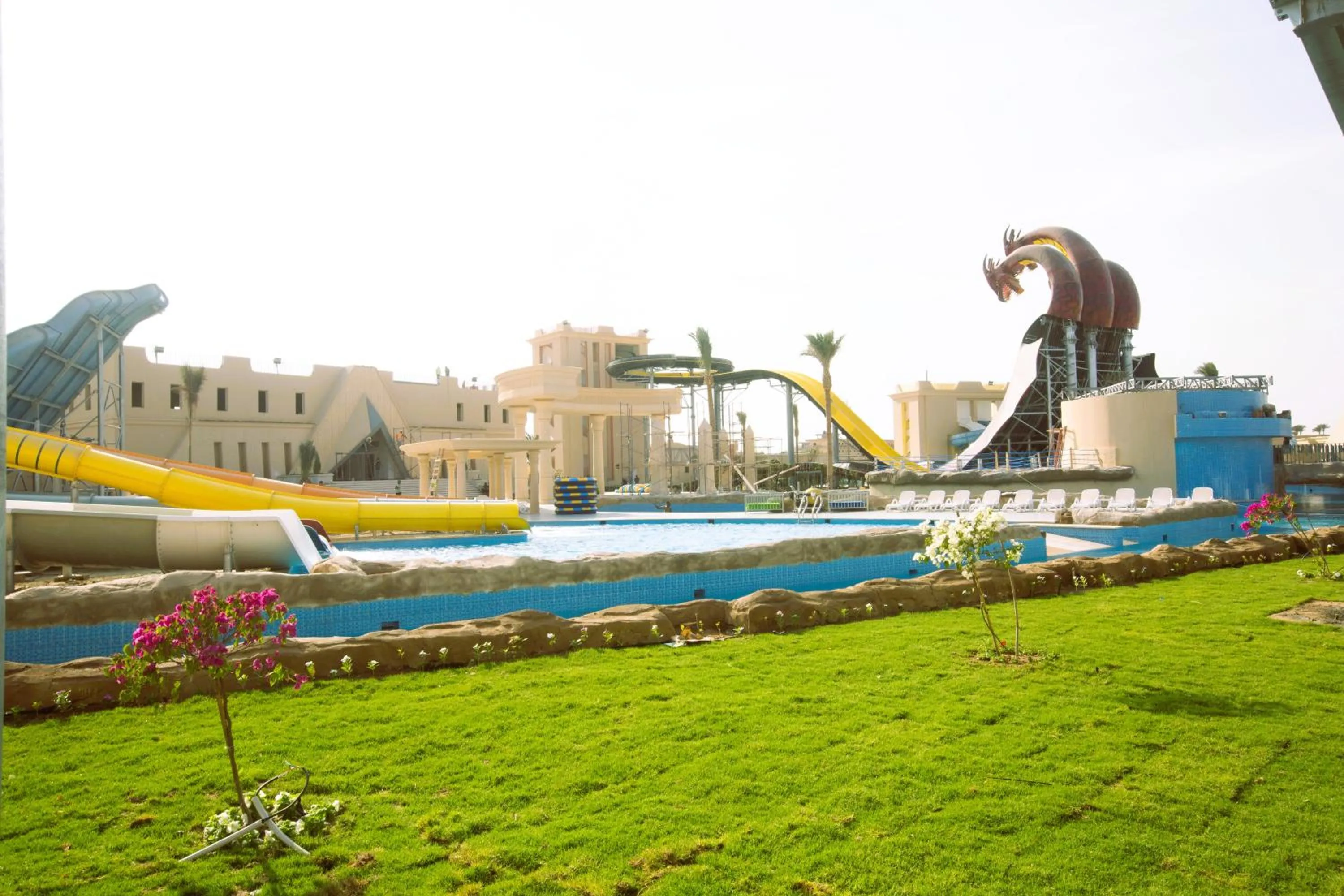 Aqua park in Stella Gardens Resort & Spa, Makadi Bay