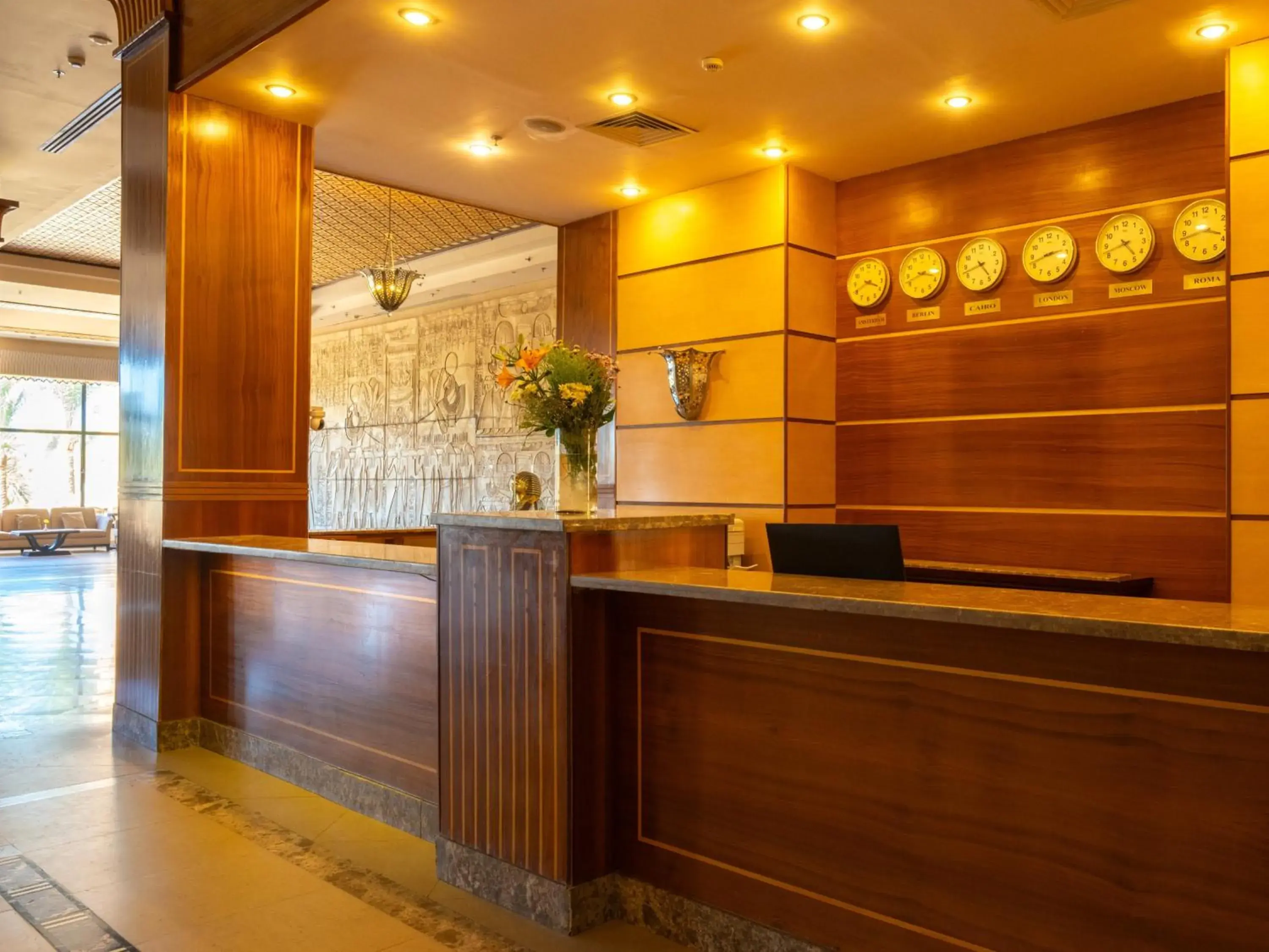 Lobby or reception in Stella Gardens Resort & Spa, Makadi Bay Lobby or reception in Stella Gardens Resort & Spa, Makadi Bay