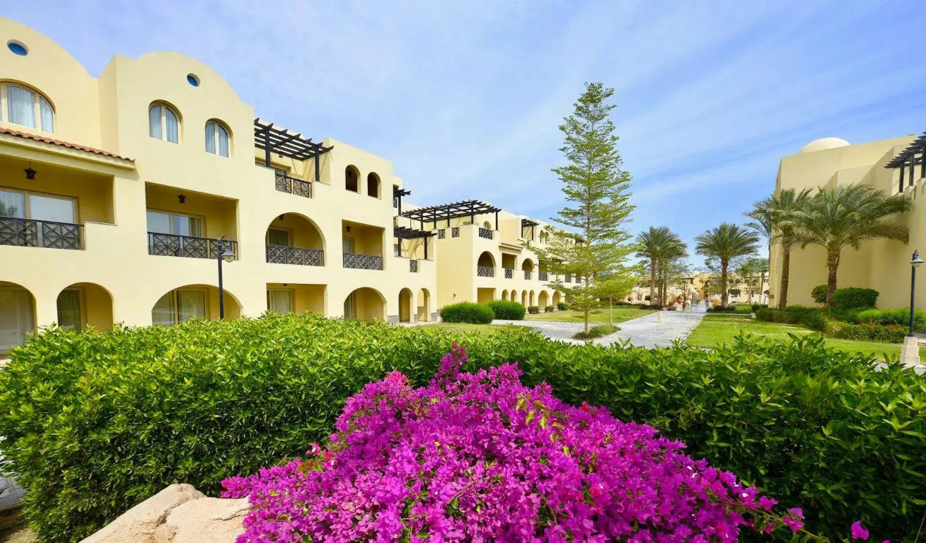 Property building in Stella Gardens Resort & Spa, Makadi Bay Property building in Stella Gardens Resort & Spa, Makadi Bay
