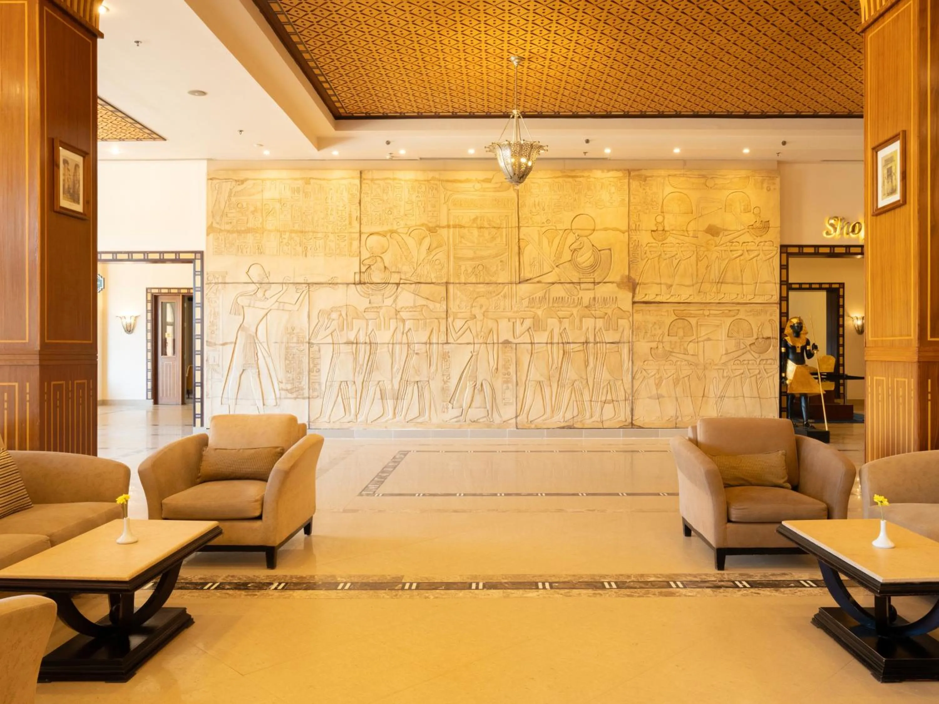 Lobby or reception in Stella Gardens Resort & Spa, Makadi Bay