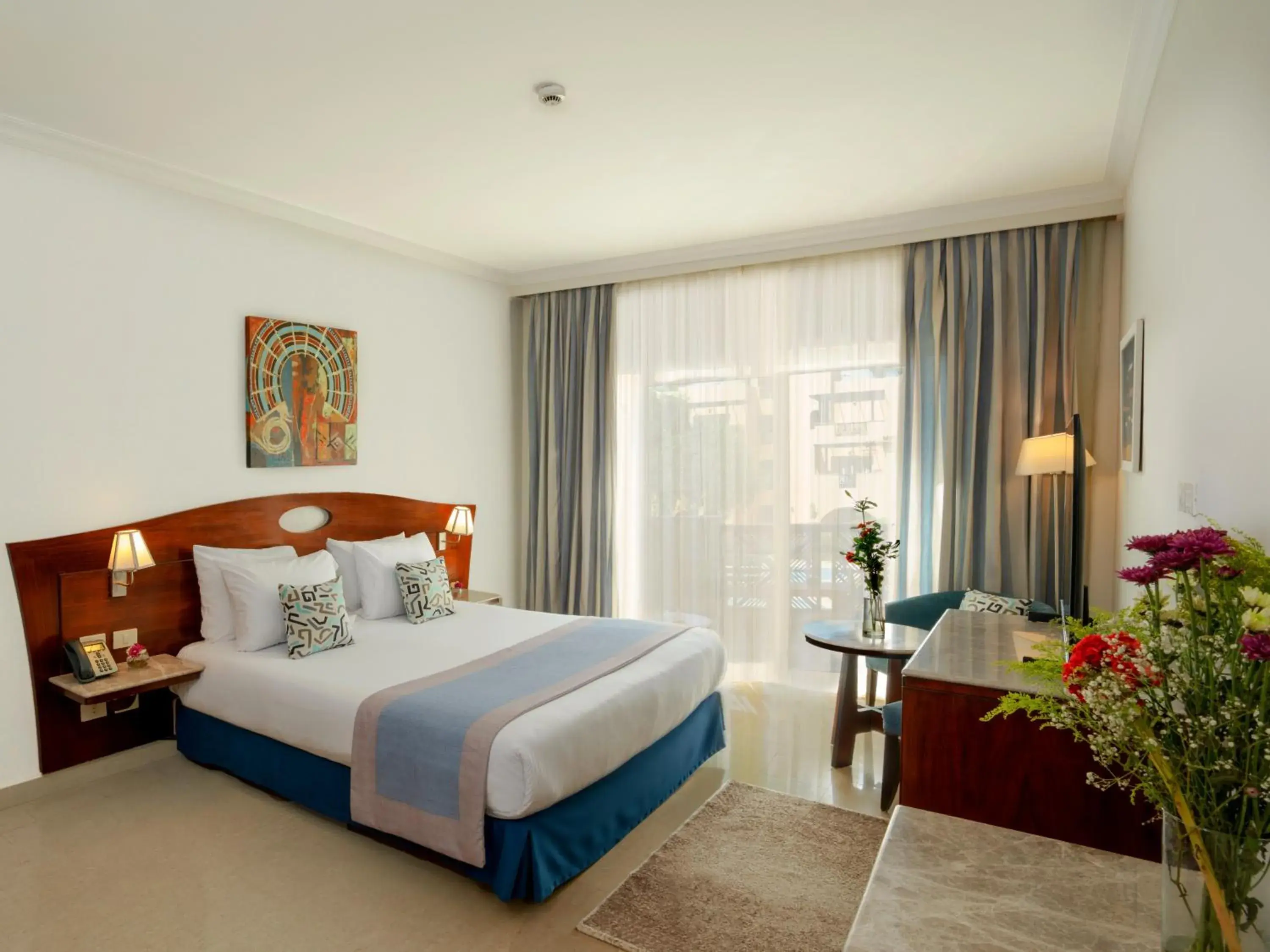 Bed in Stella Gardens Resort & Spa, Makadi Bay Bed in Stella Gardens Resort & Spa, Makadi Bay