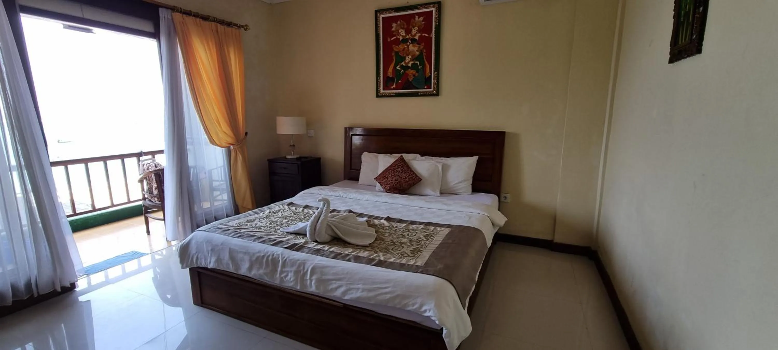 Bed in Lembongan Made Inn