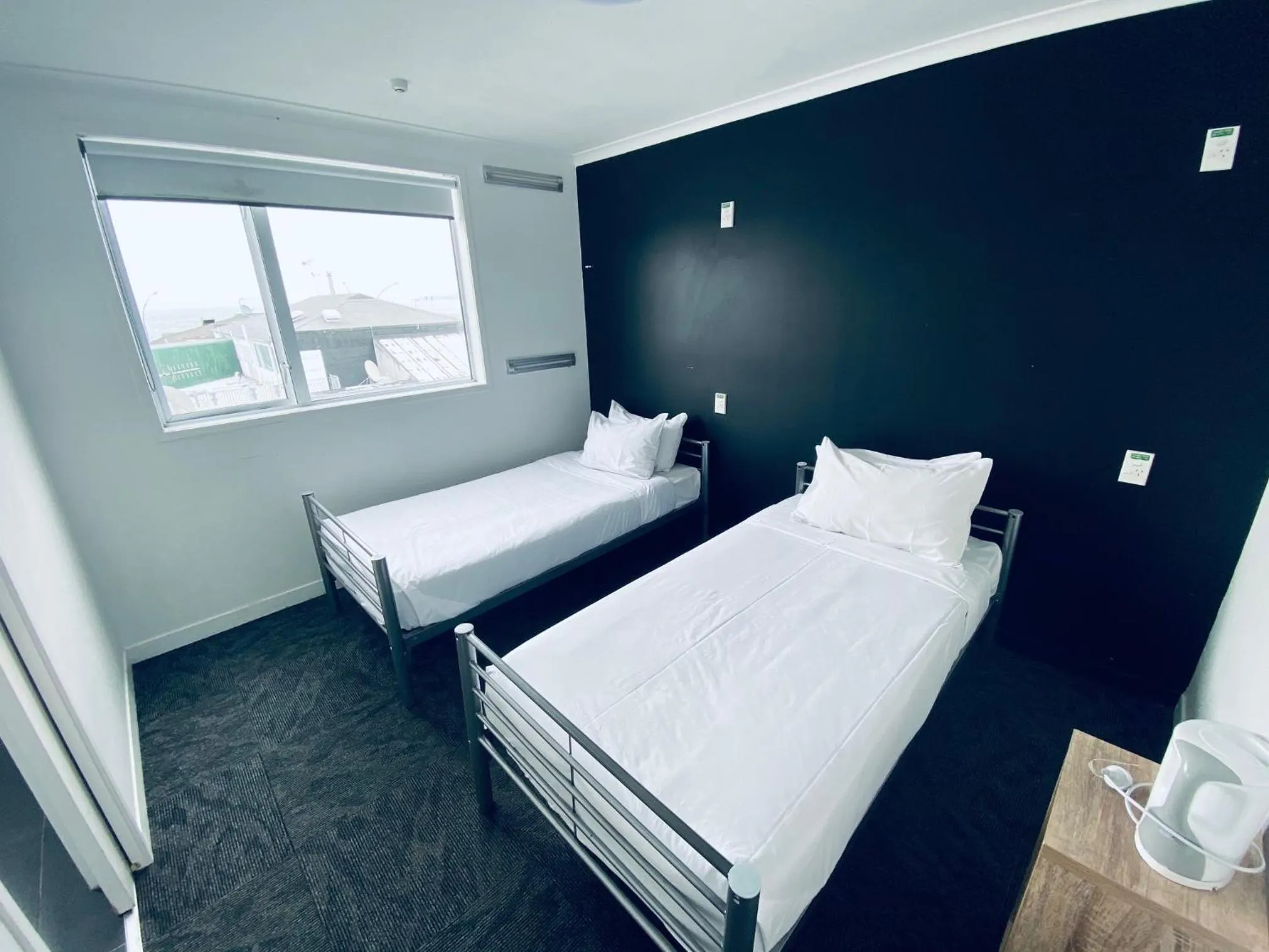 Bed in Based by the Lake