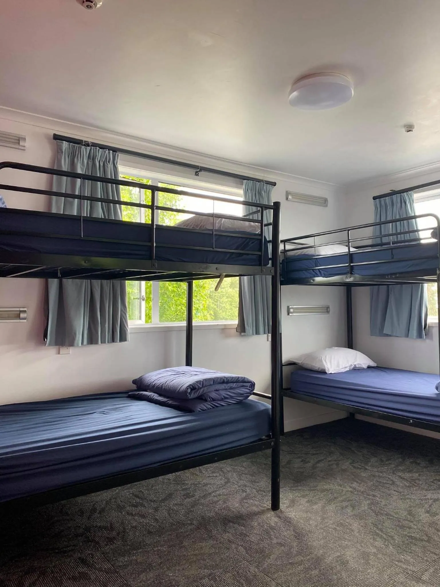 Bed in Based by the Lake