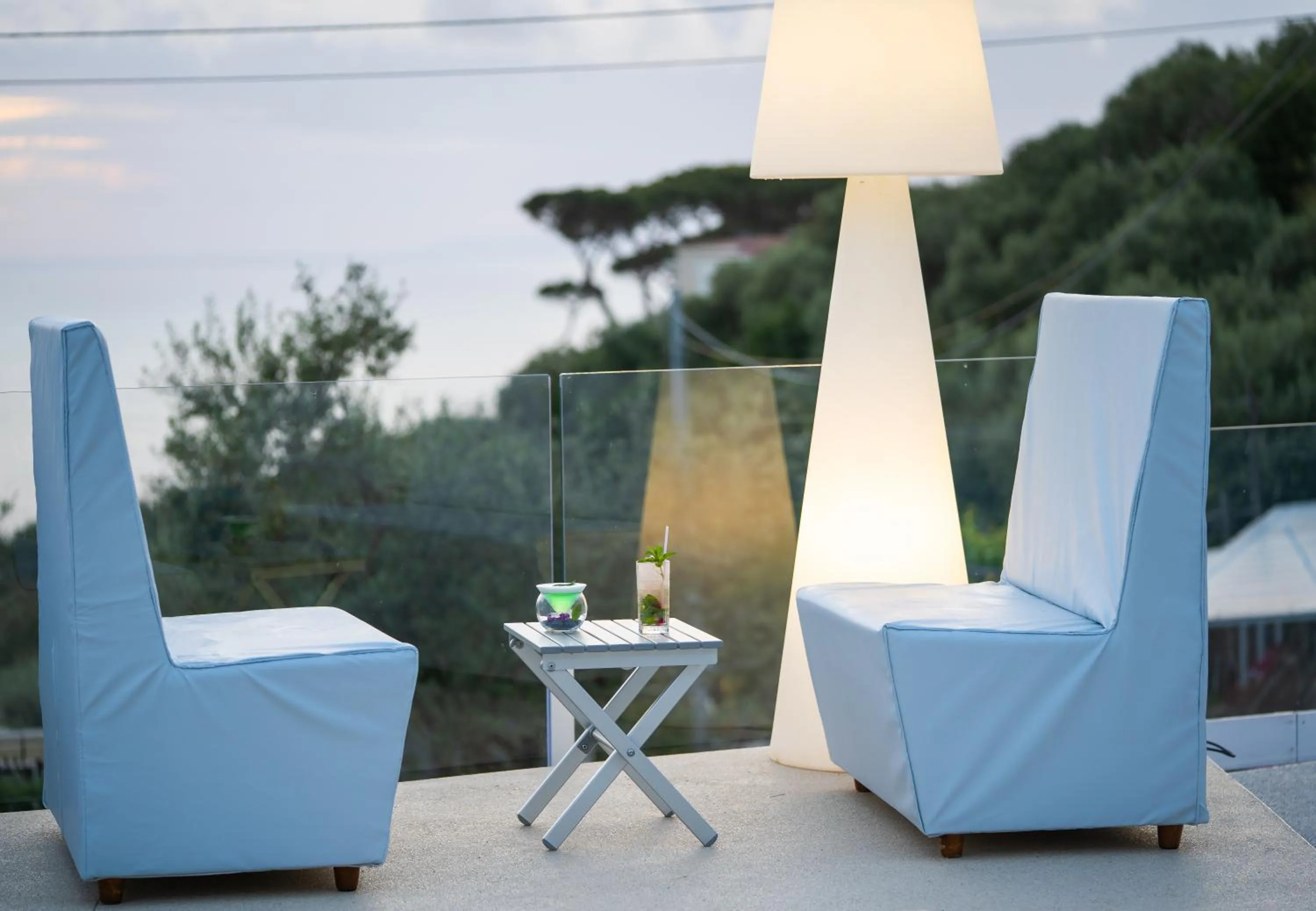 Balcony/Terrace in Hotel & Spa Relais Freedom Club