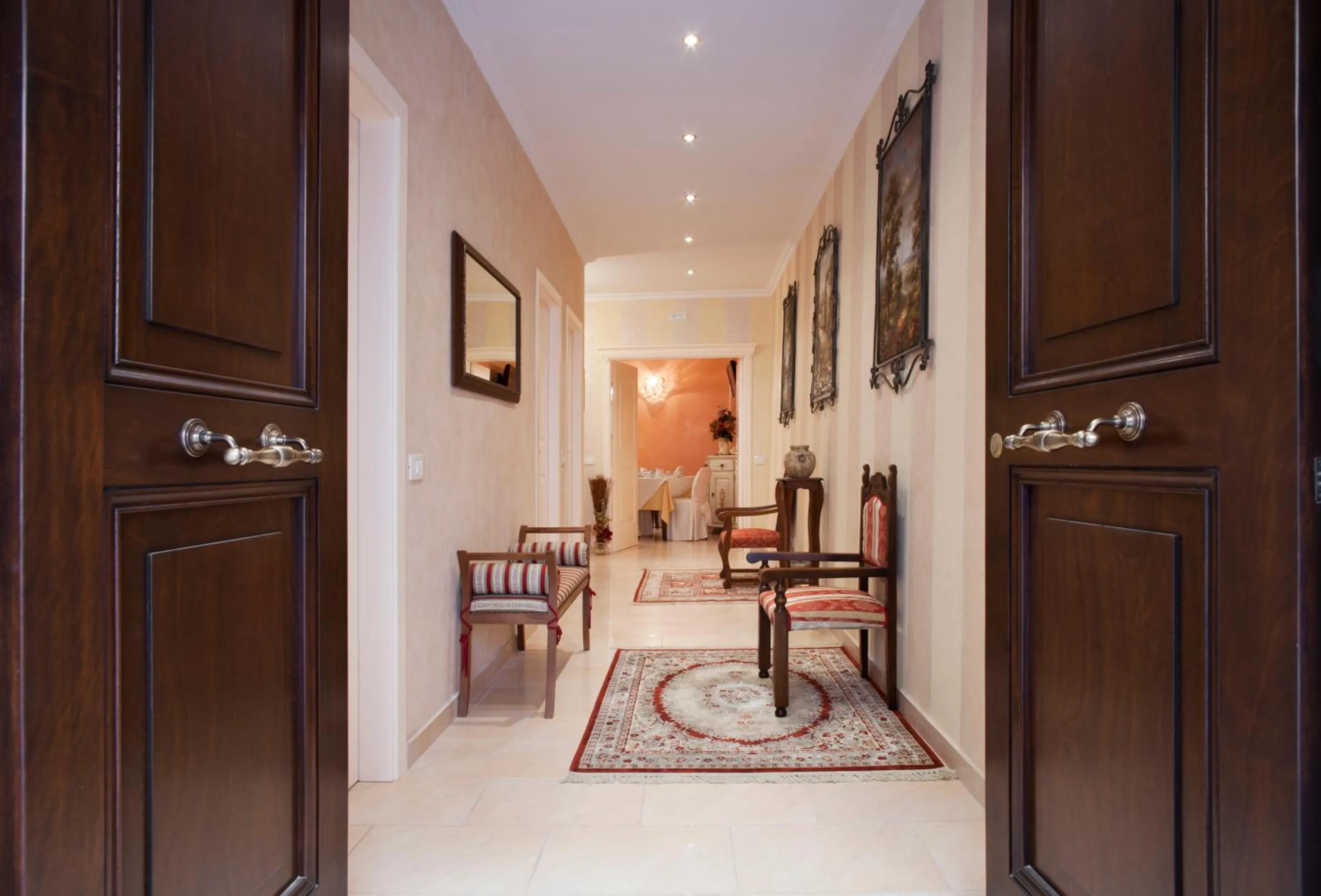 Lobby or reception in La Portella