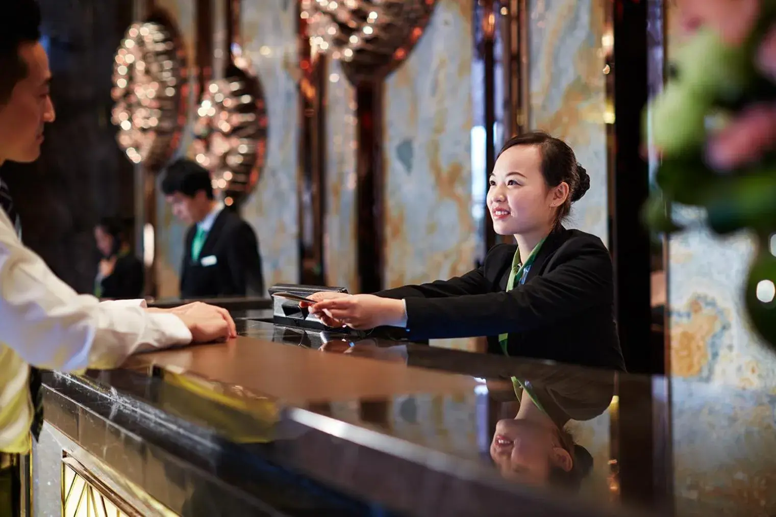 Lobby or reception in Wanda Realm Ningde Lobby or reception in Wanda Realm Ningde