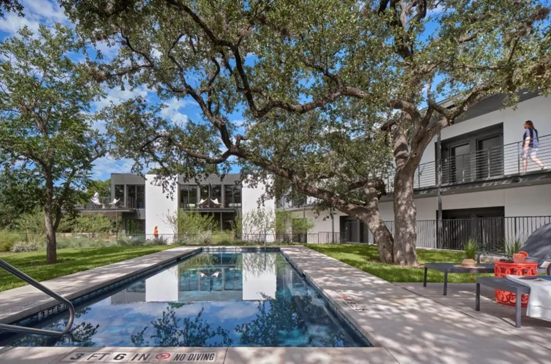 Swimming pool in The Ruby Hotel