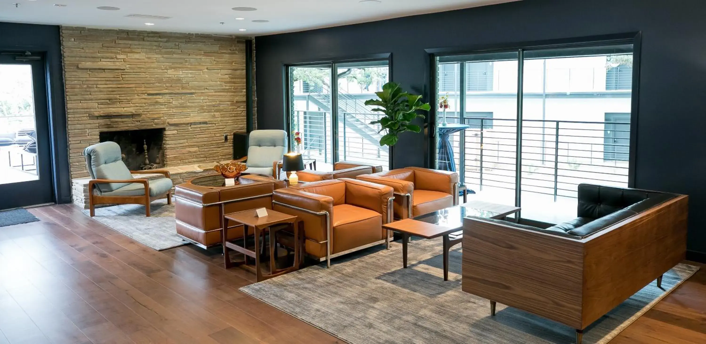 Living room in The Ruby Hotel Living room in The Ruby Hotel