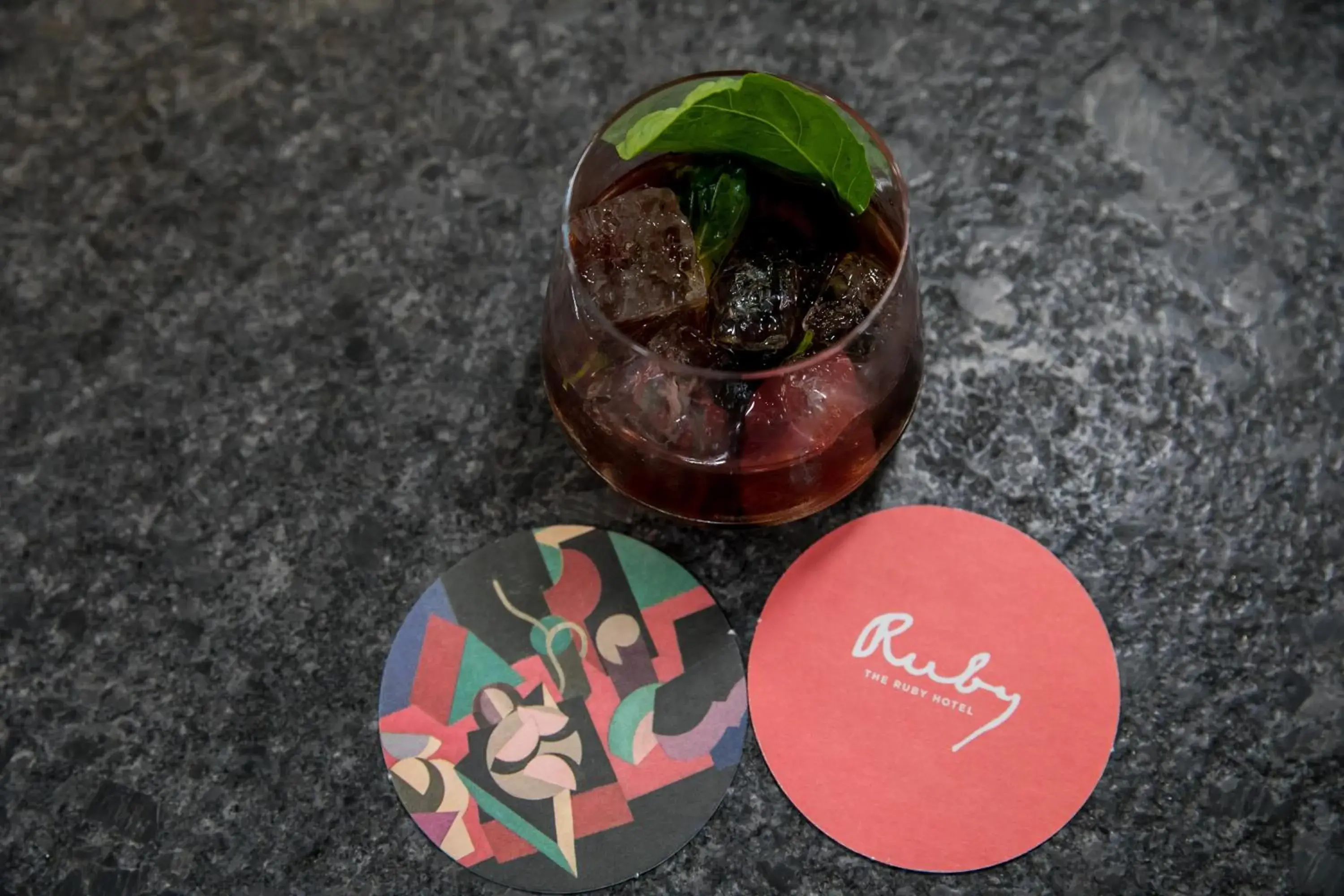 Lounge or bar in The Ruby Hotel Lounge or bar in The Ruby Hotel