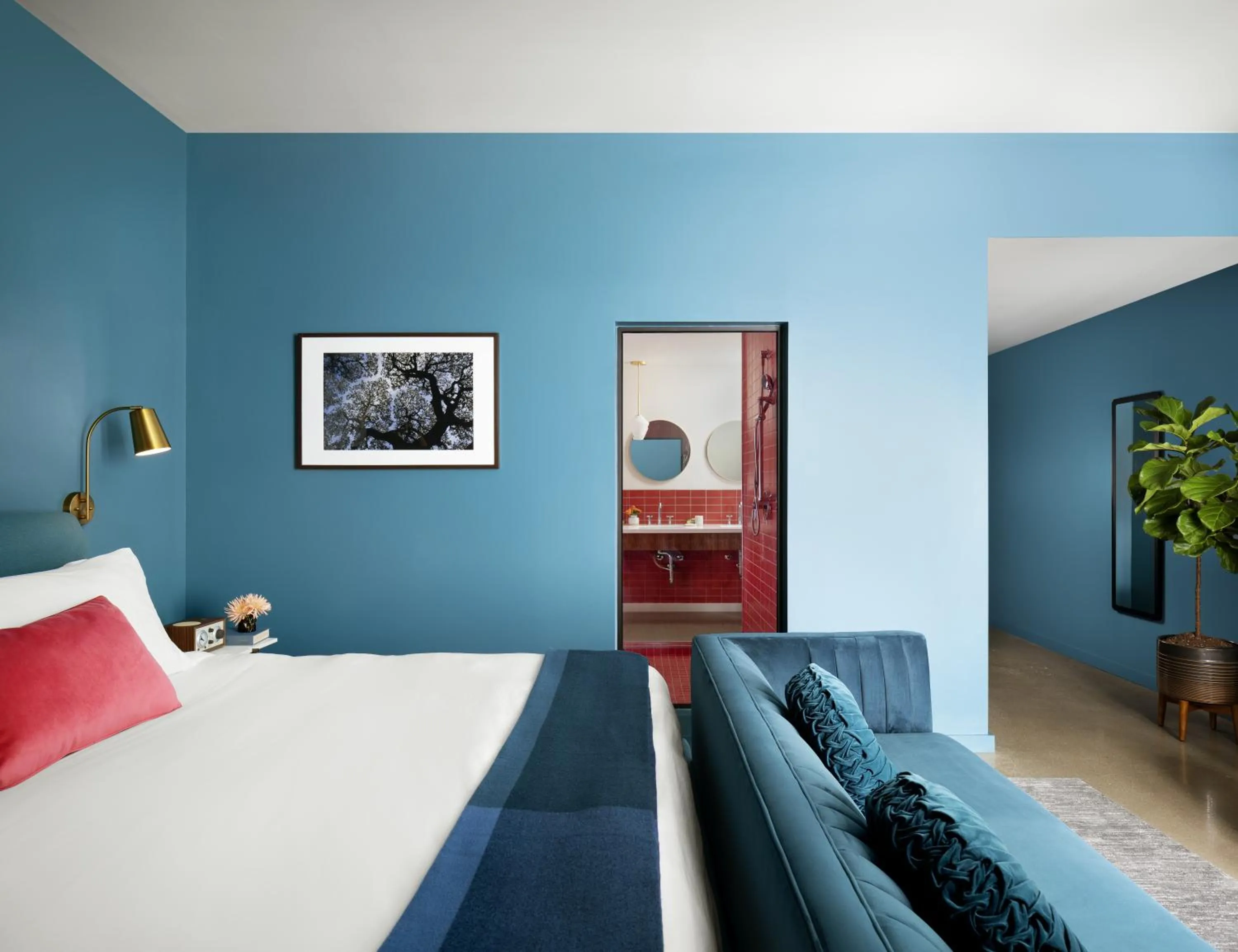 Bedroom, Bed in The Ruby Hotel