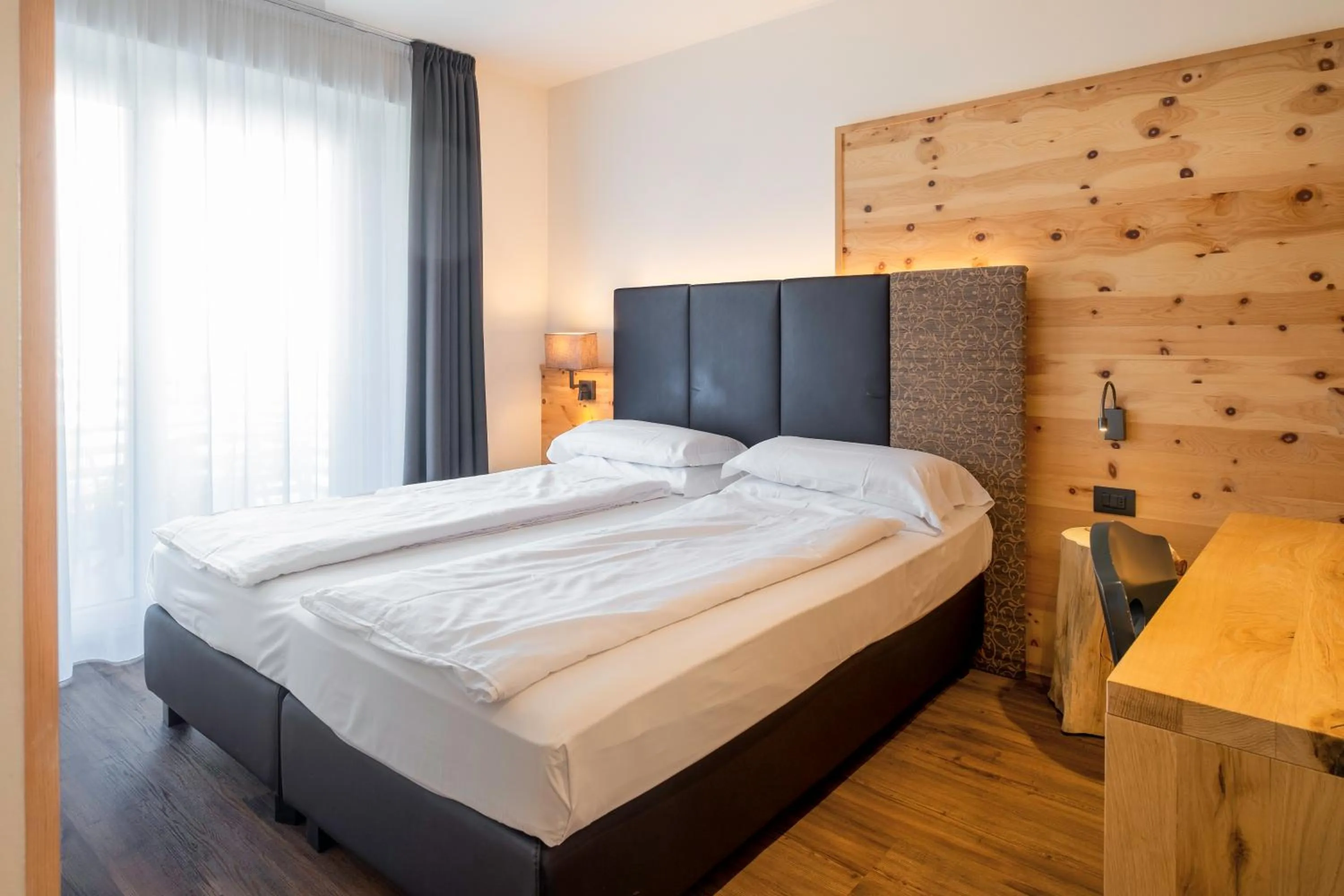 Bed in Hotel Fontanella