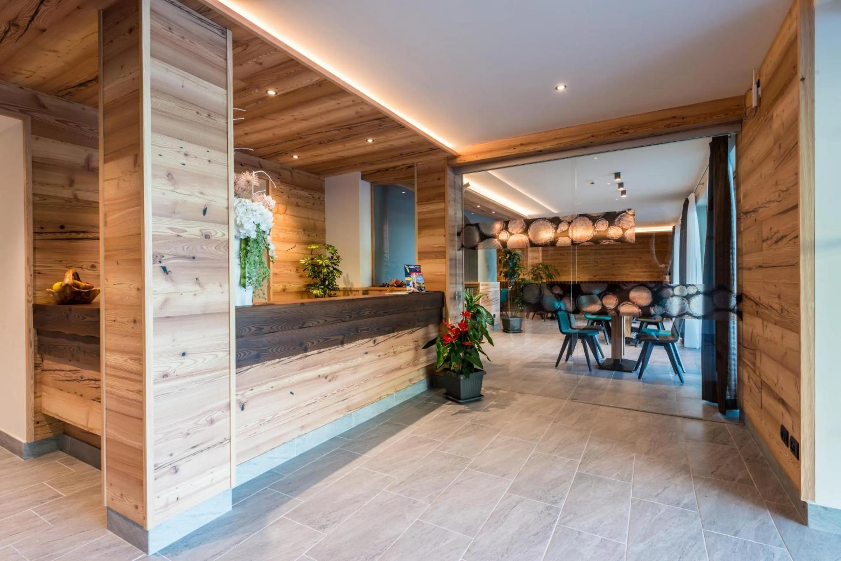 Lobby or reception in Hotel Fontanella