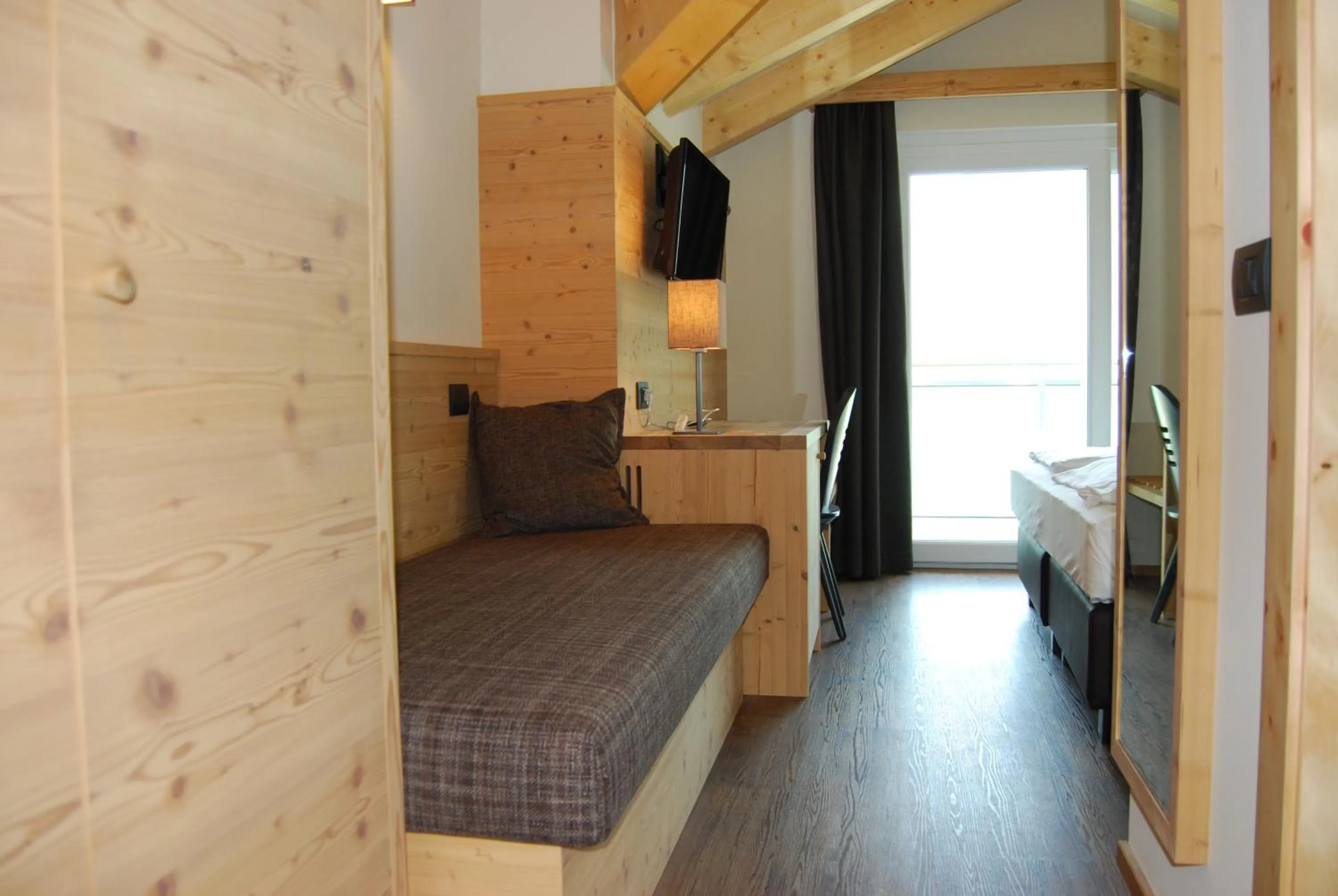 Bedroom, Bed in Hotel Fontanella