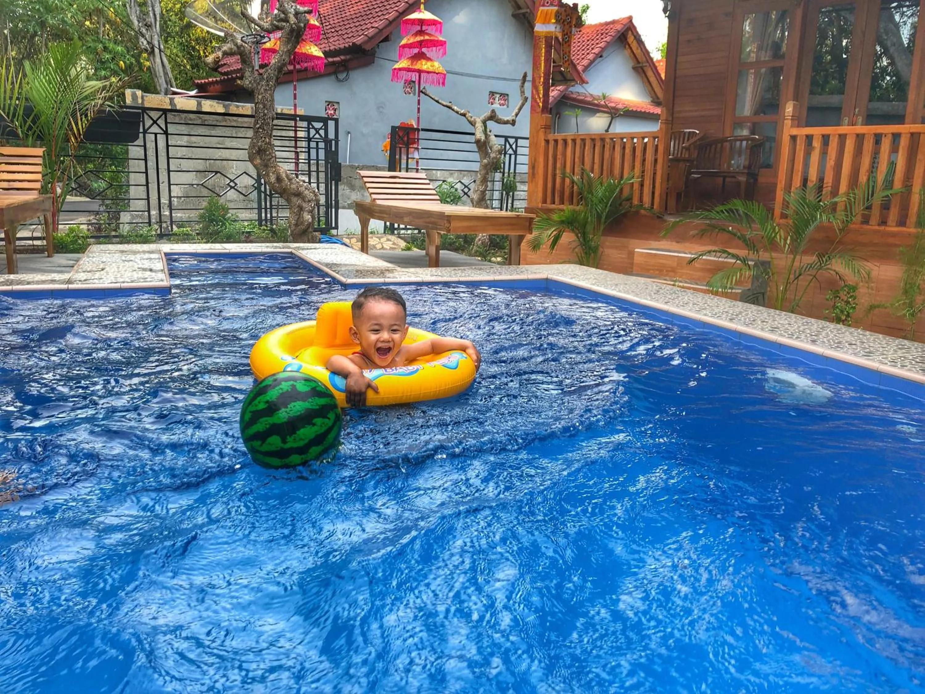 Swimming pool in Madeira Inn Villa by Bukit Vista