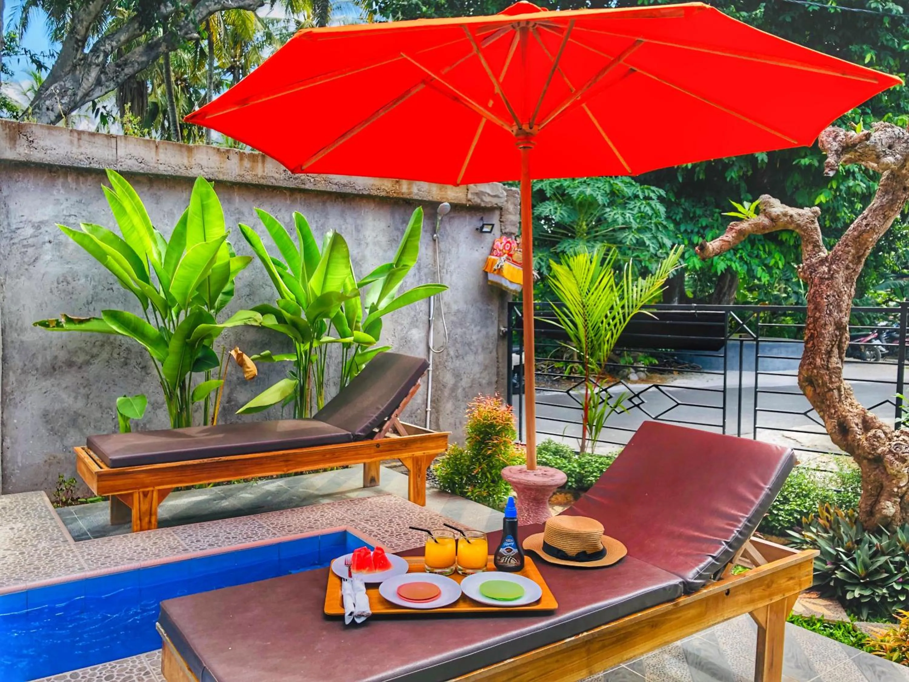 sunbed in Madeira Inn Villa by Bukit Vista