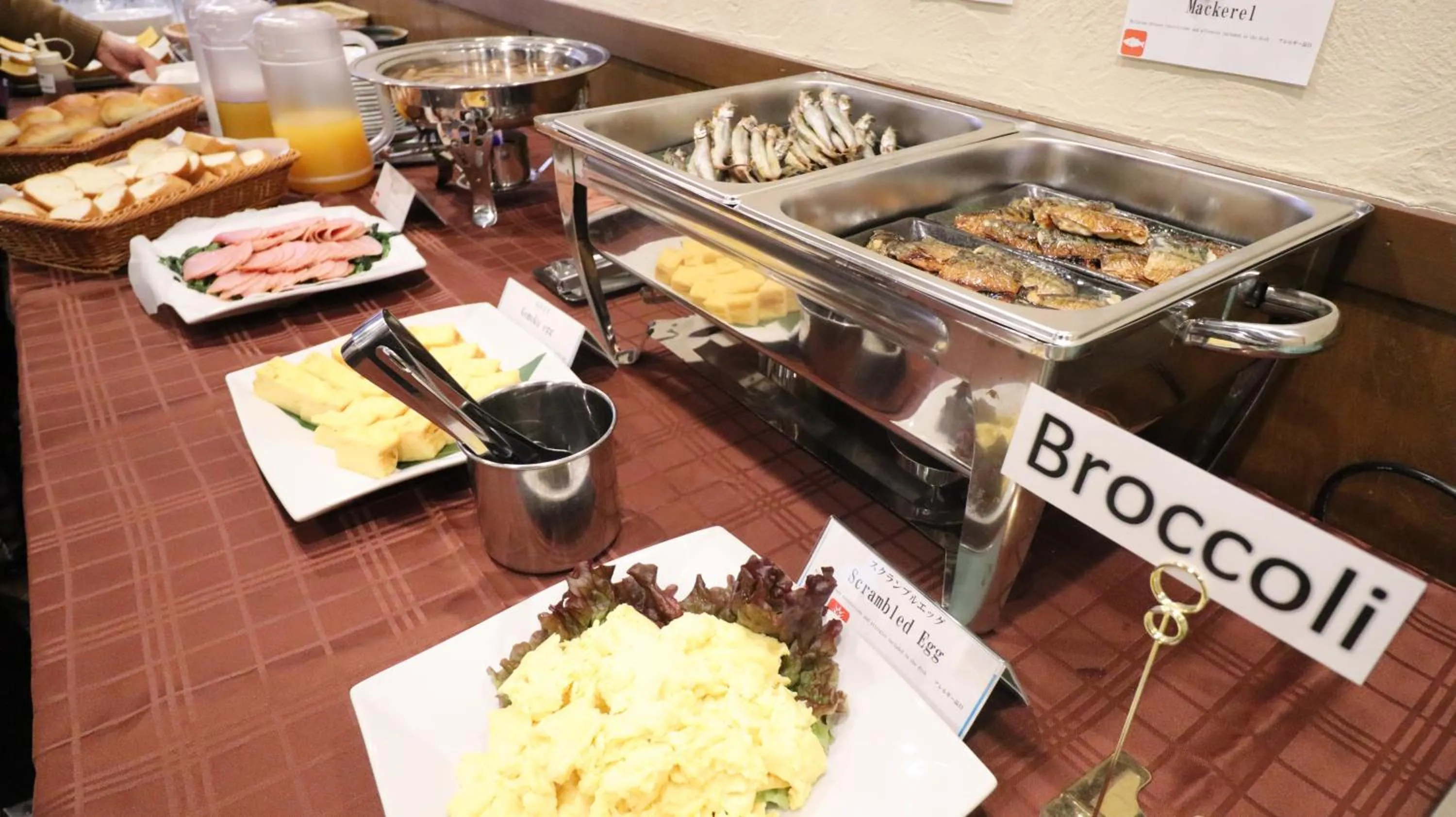 Breakfast in Apprising hotels GranJam Tsugaike