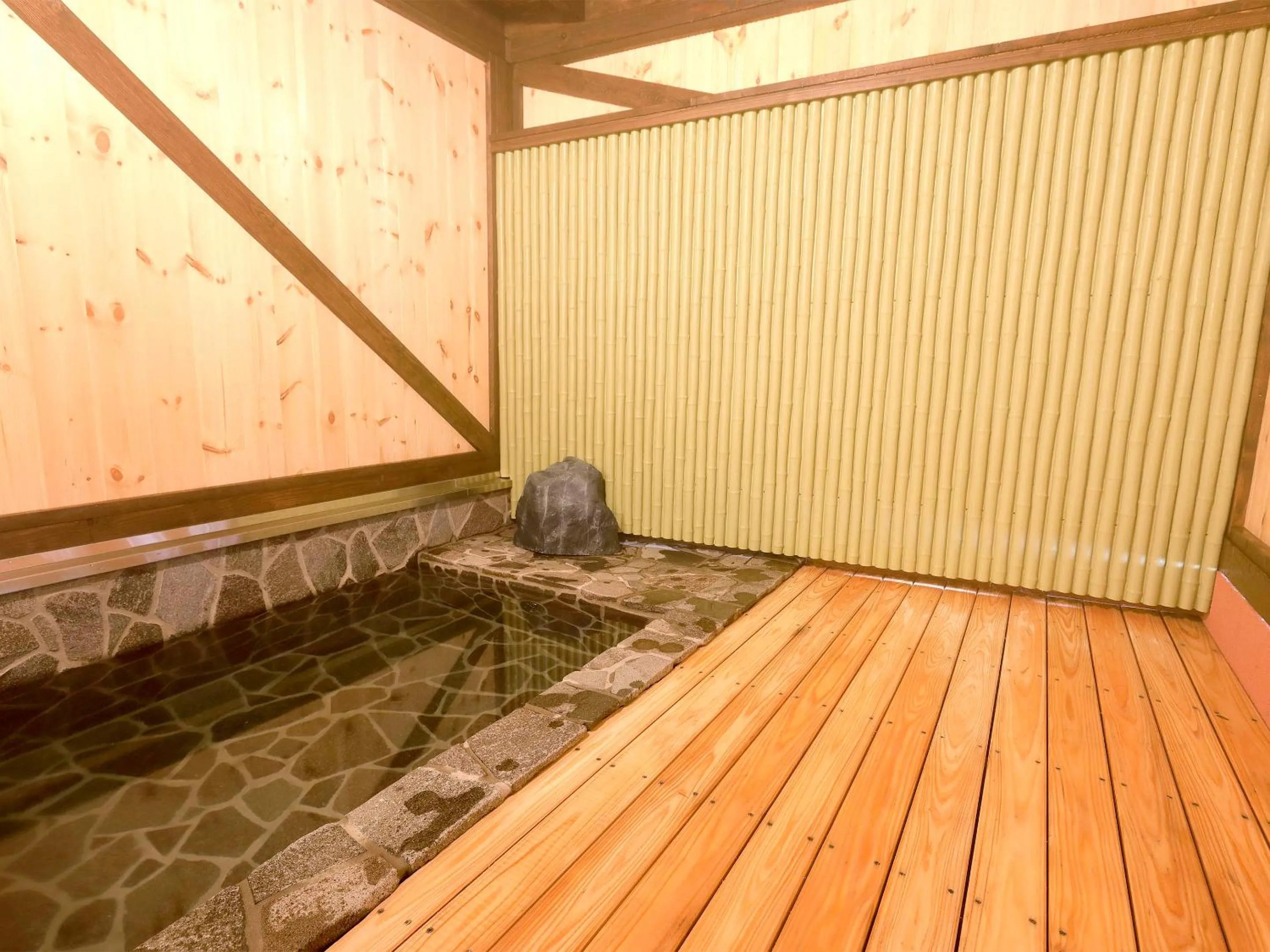 Open Air Bath in Apprising hotels GranJam Tsugaike