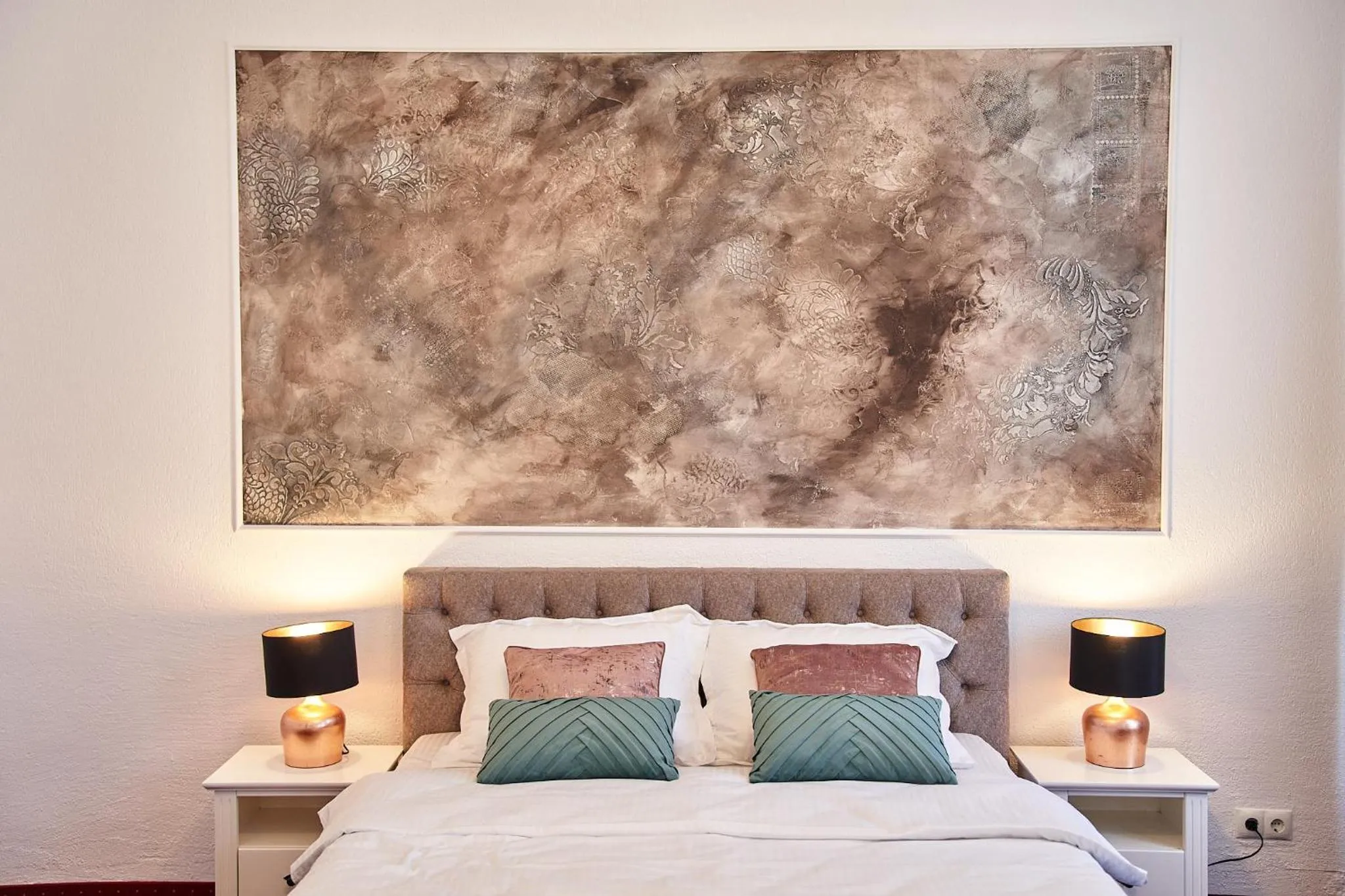 Bed in Charma Residence