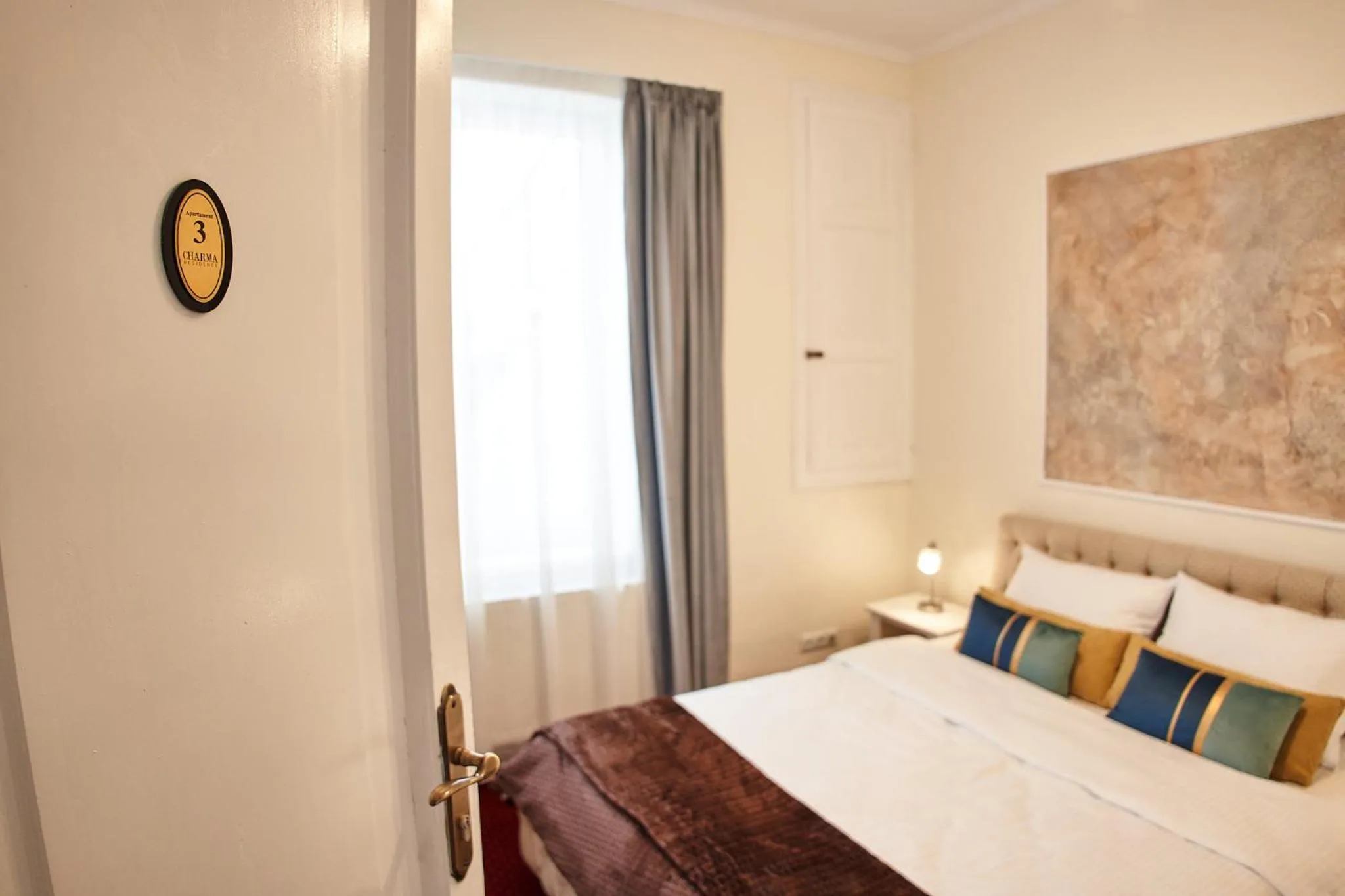 Photo of the whole room, Bed in Charma Residence