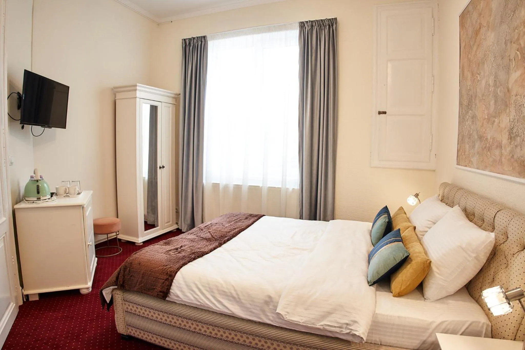 TV and multimedia, Bed in Charma Residence