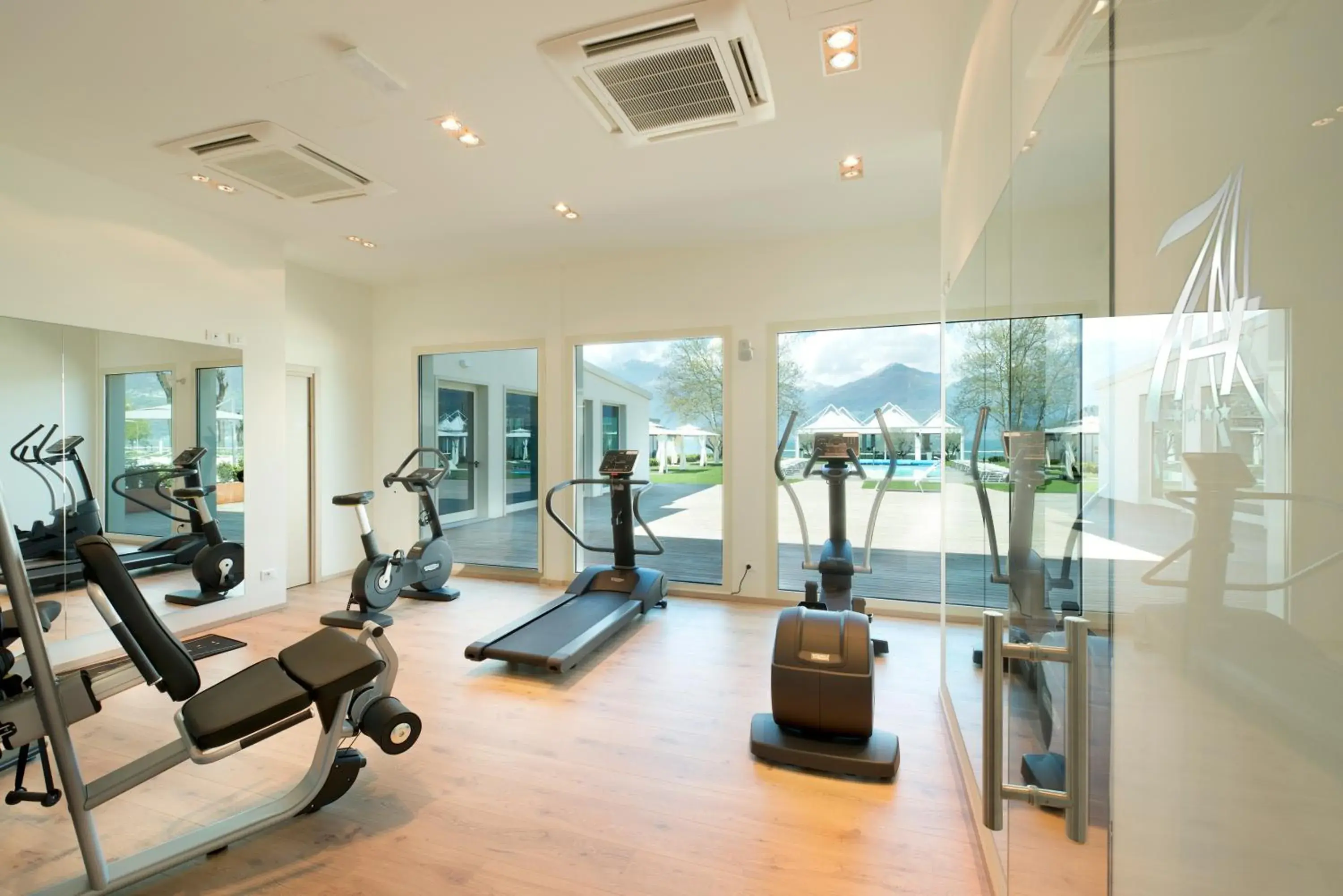 Fitness centre/facilities in Seven Park Hotel Lake Como - Adults Only Fitness centre/facilities in Seven Park Hotel Lake Como - Adults Only