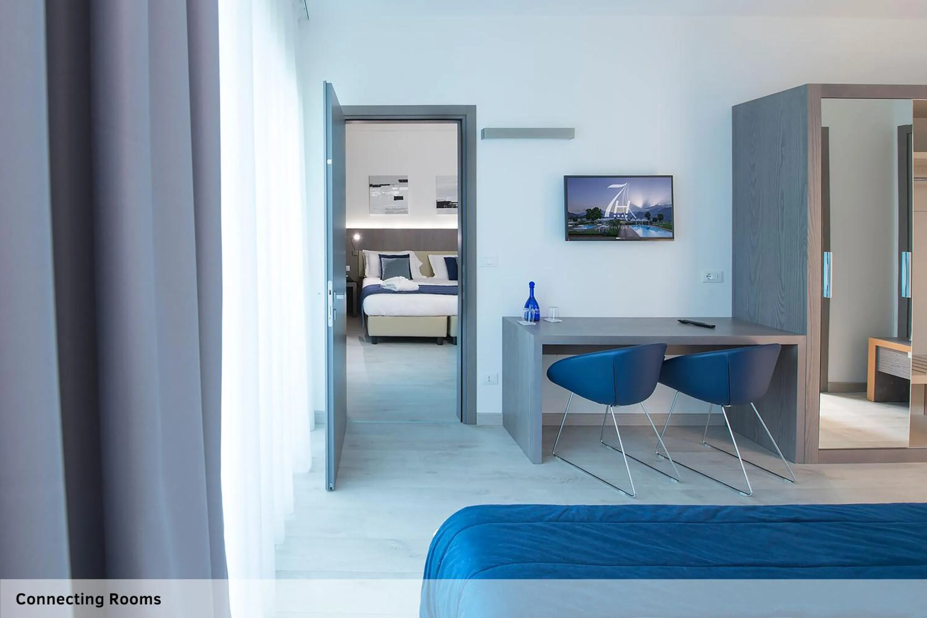 Decorative detail, Bed in Seven Park Hotel Lake Como - Adults Only