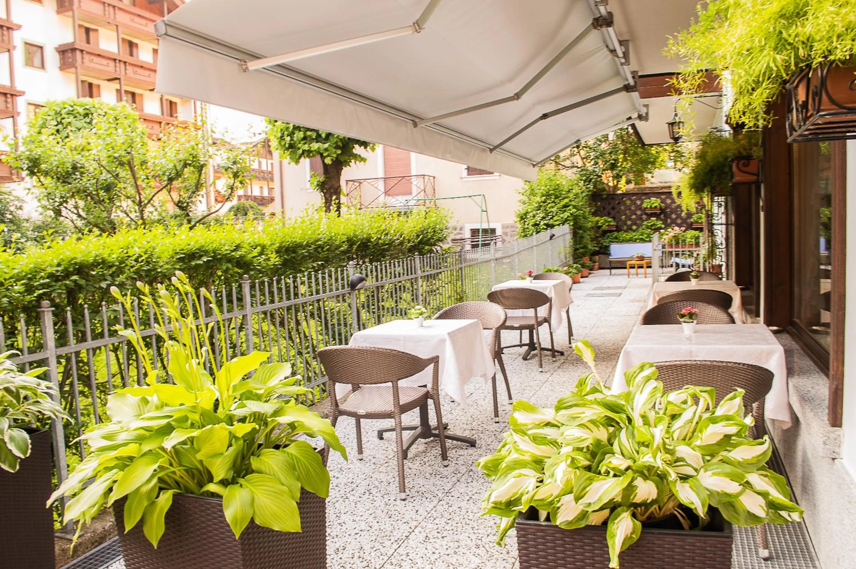 Patio in Villa Lucin