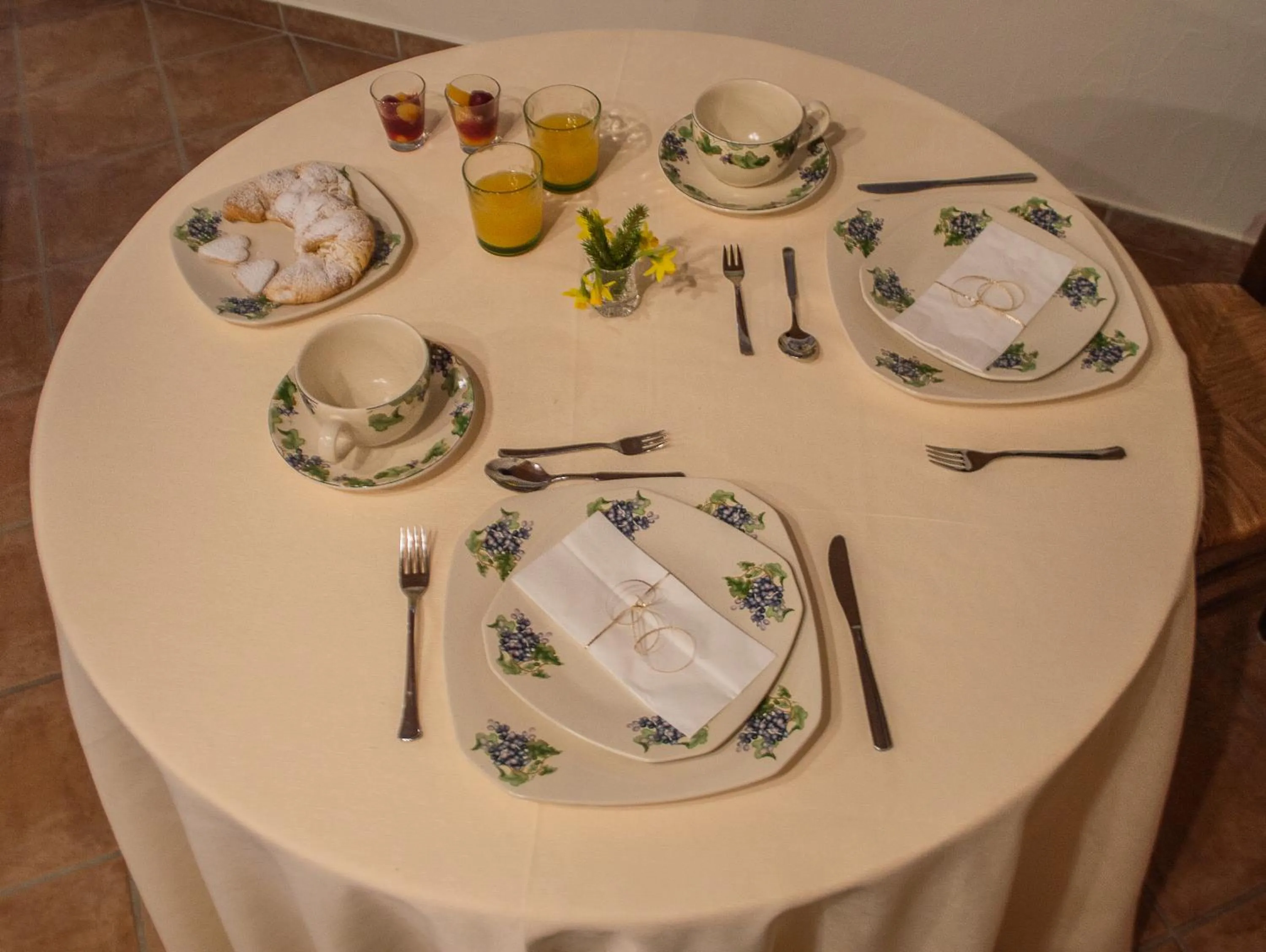 Food and drinks in Villa Lucin