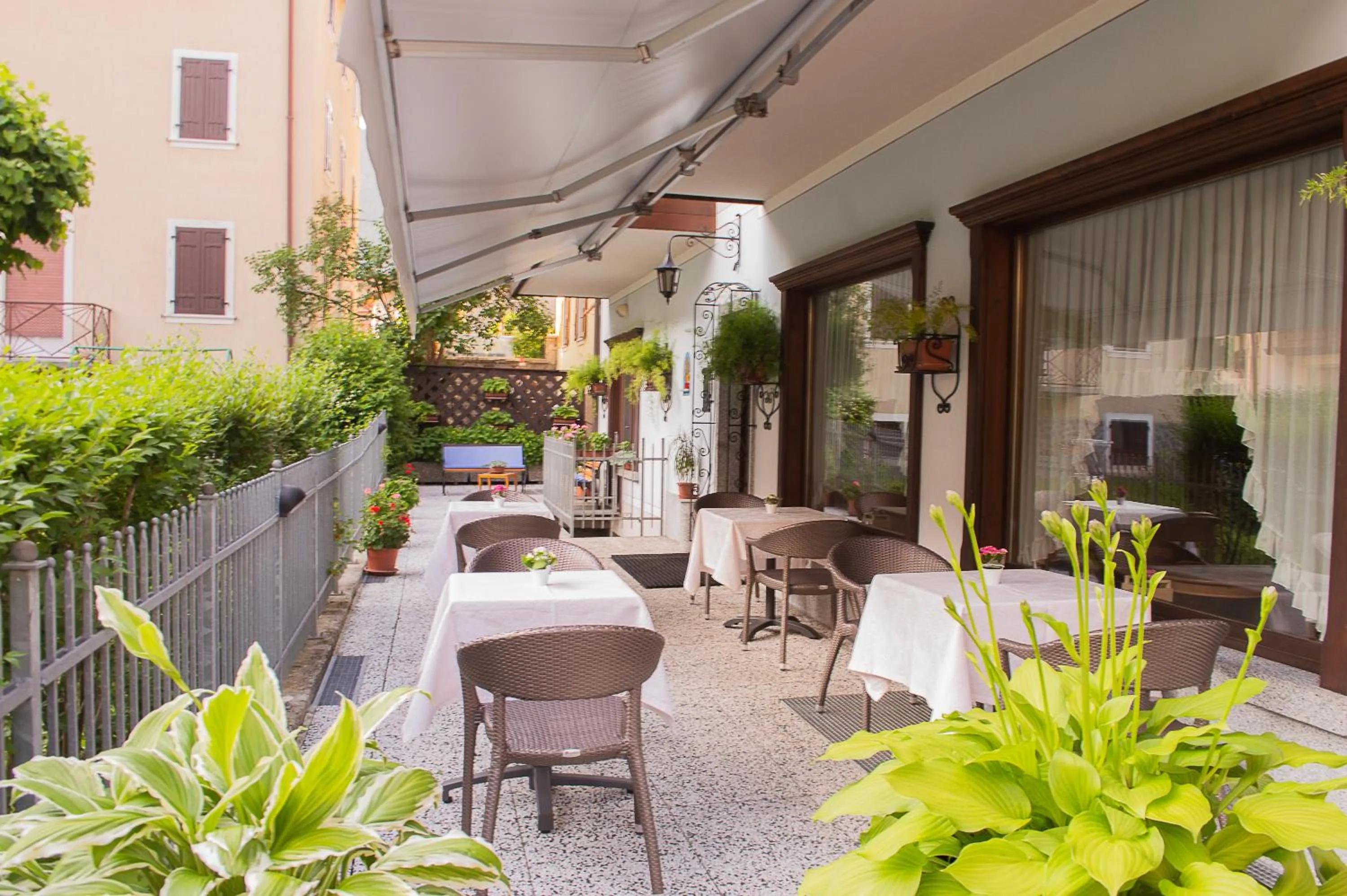 Patio in Villa Lucin