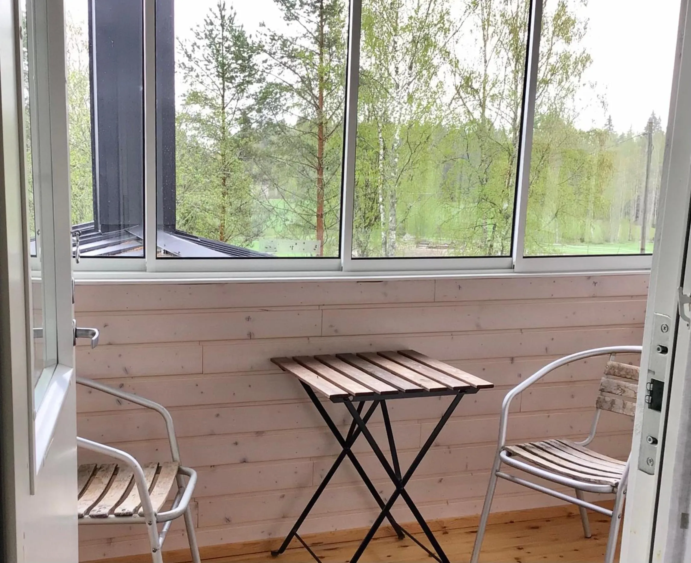 Balcony/Terrace in Purola Farm Guesthouse