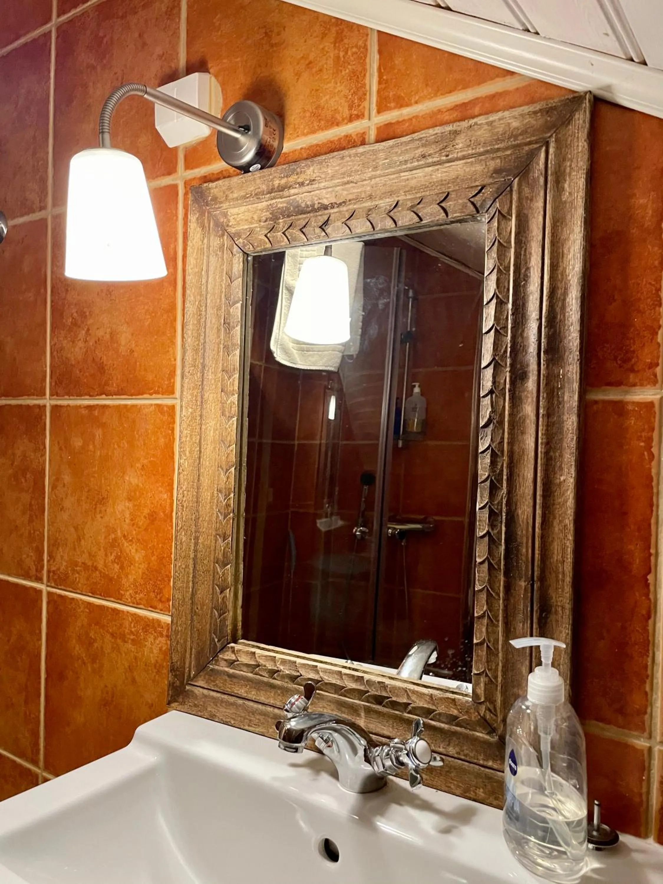 Bathroom in Purola Farm Guesthouse