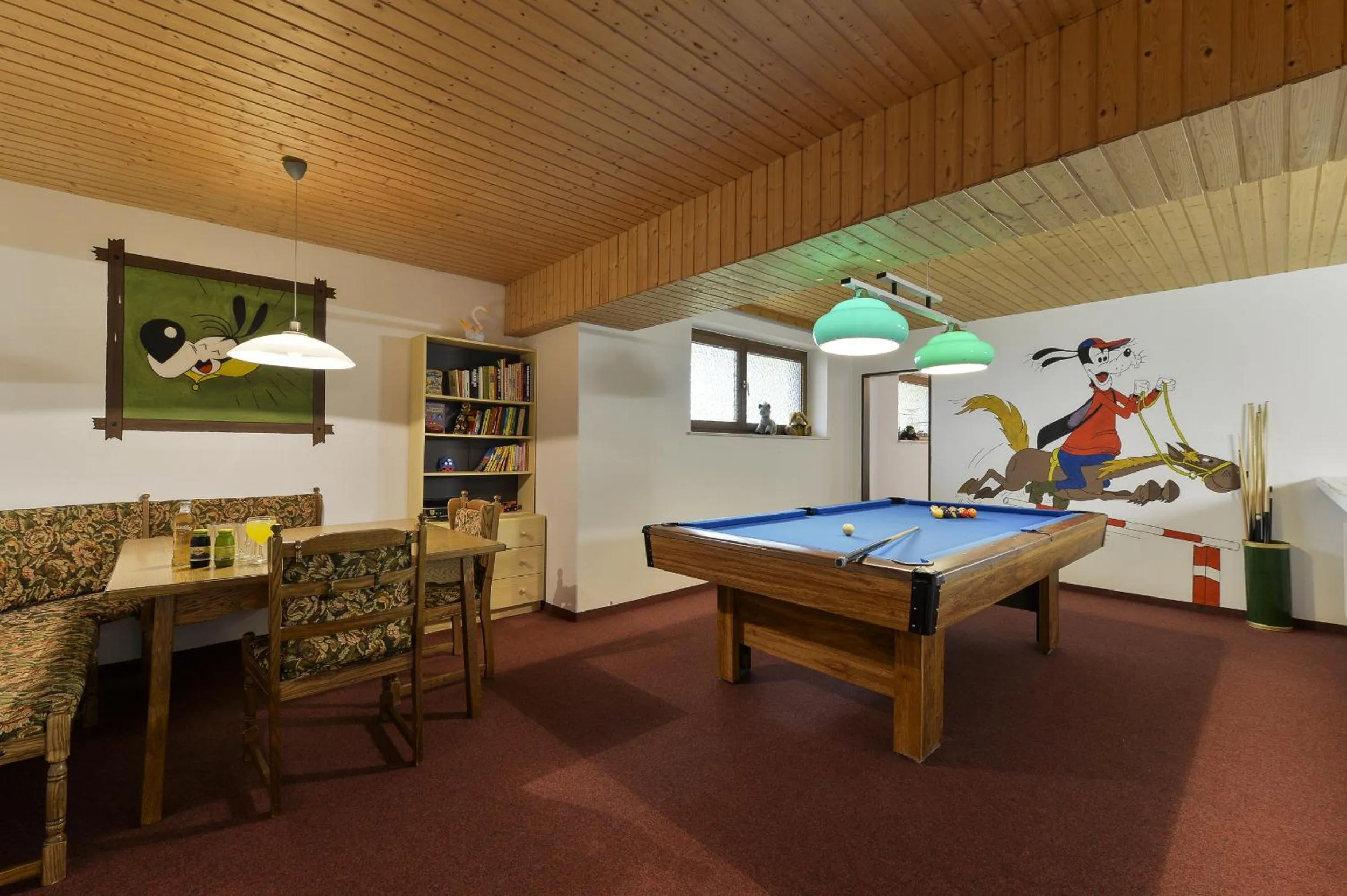 Billiard in Hotel Bergheim