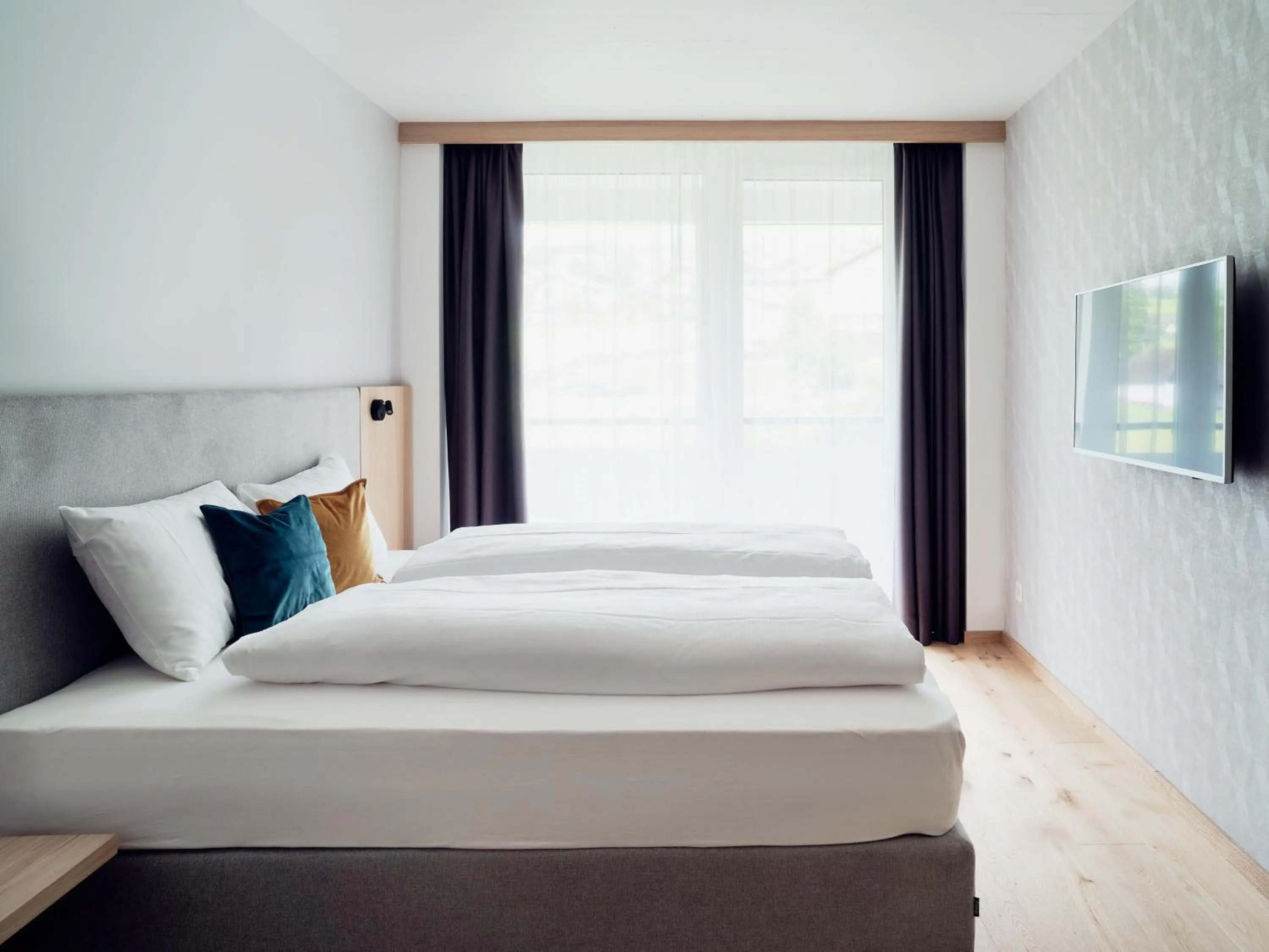 Bedroom, Bed in Hotel Neu-Schönstatt