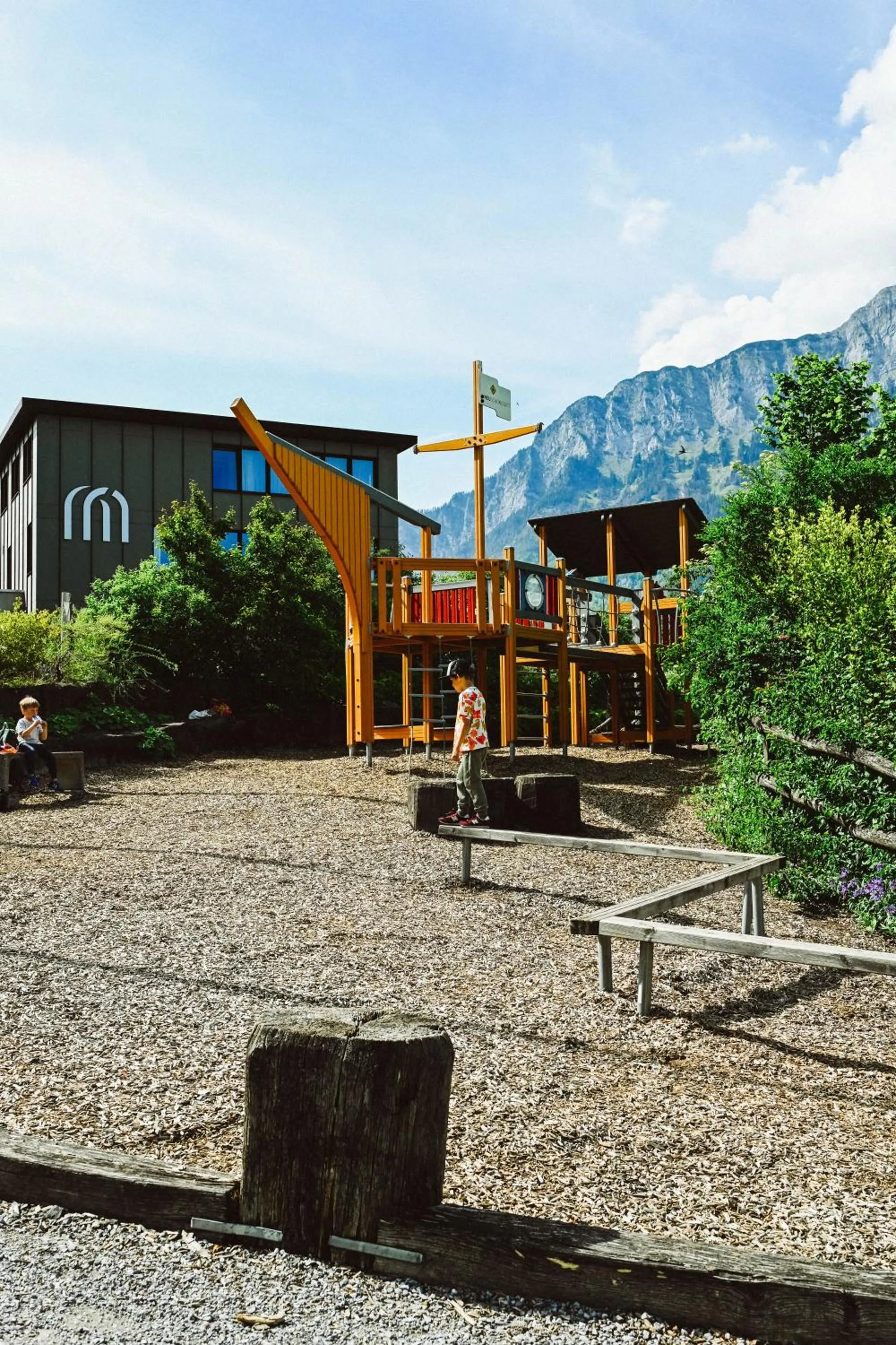 Children play ground in Hotel Neu-Schönstatt